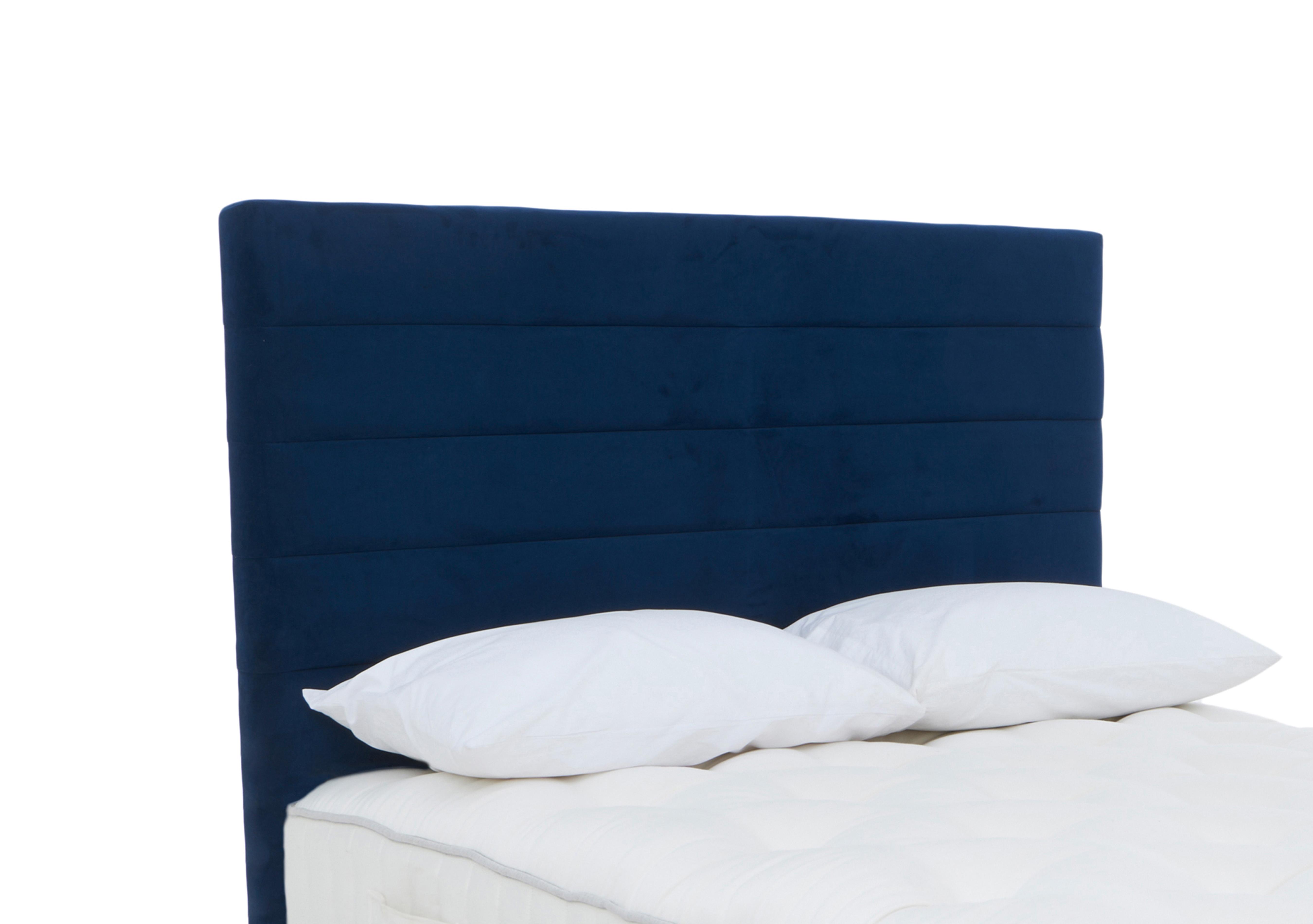 Hazel Floor Standing Headboard in Seven Navy on Furniture Village