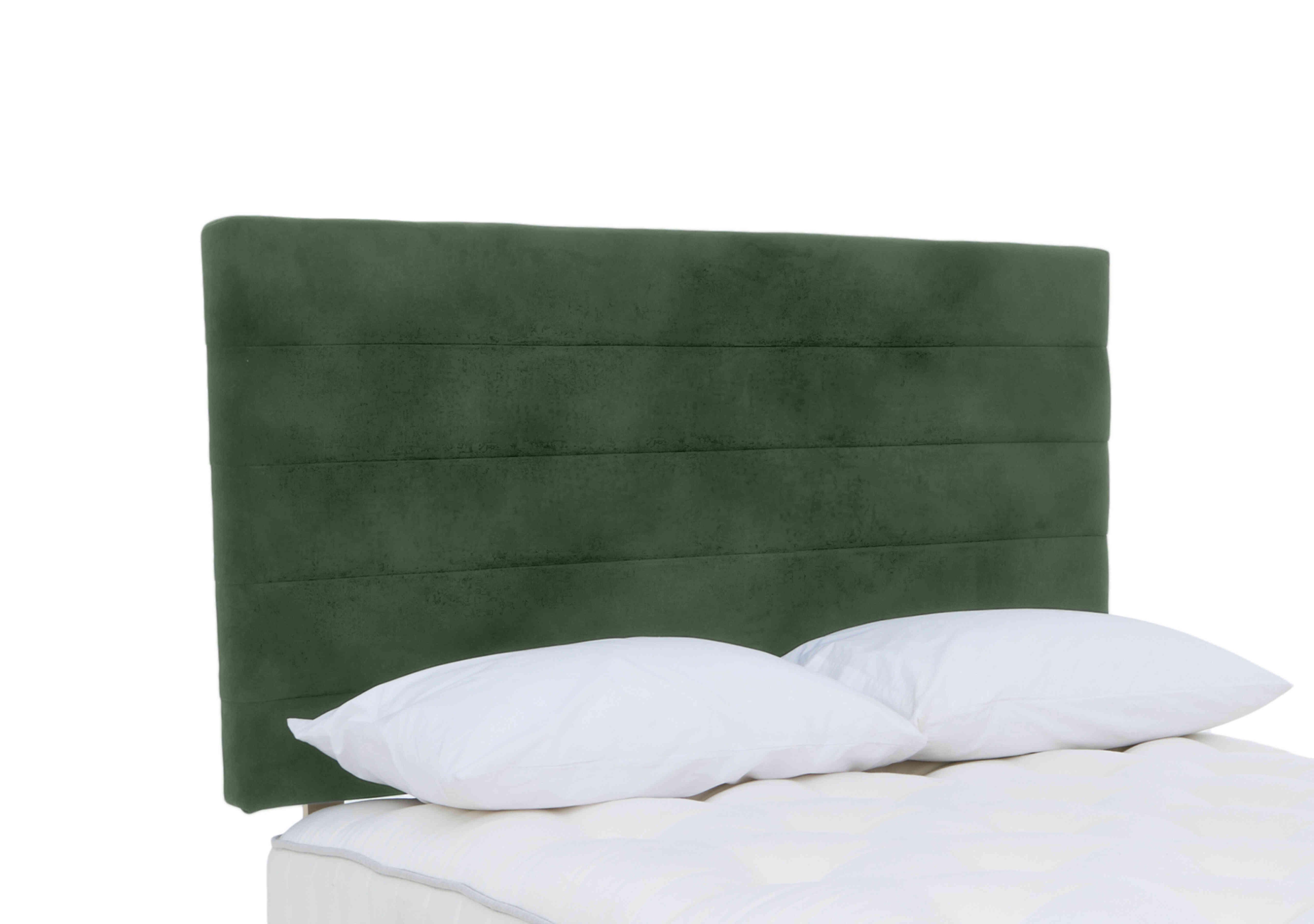 Hazel Strutted Headboard in Lovely Conifer on Furniture Village