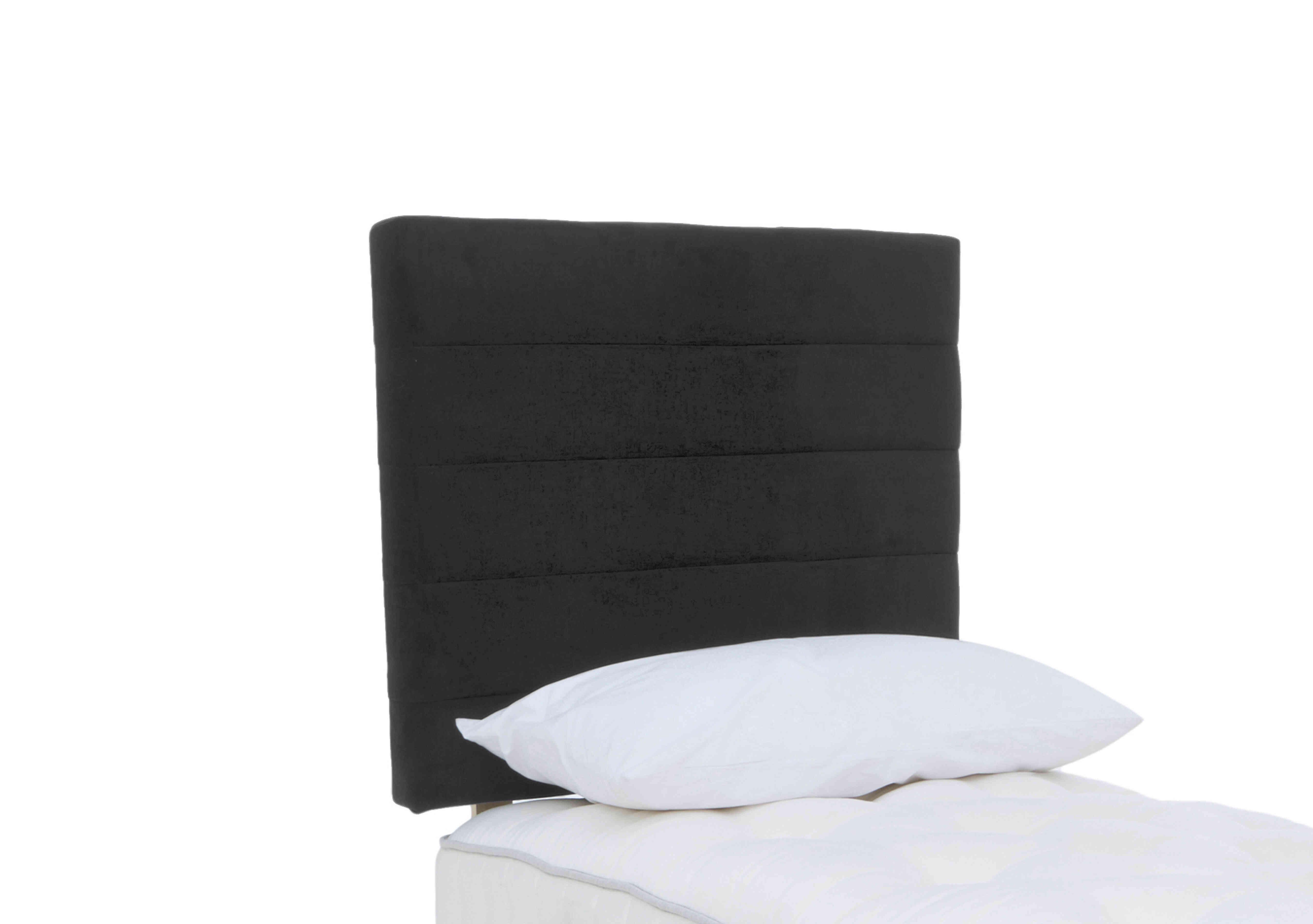 Hazel Strutted Headboard in Seven Anthracite on Furniture Village