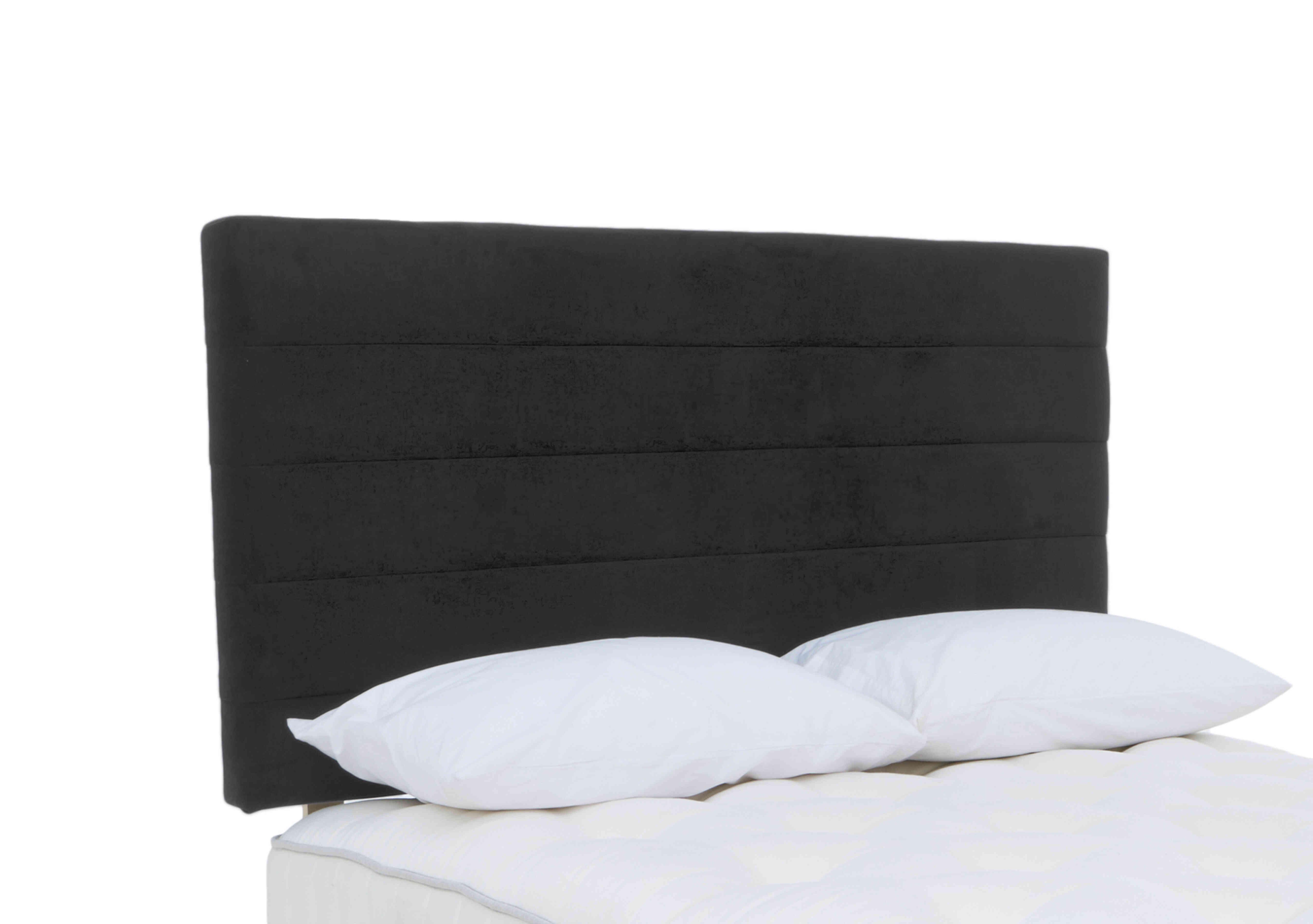 Hazel Strutted Headboard in Seven Anthracite on Furniture Village