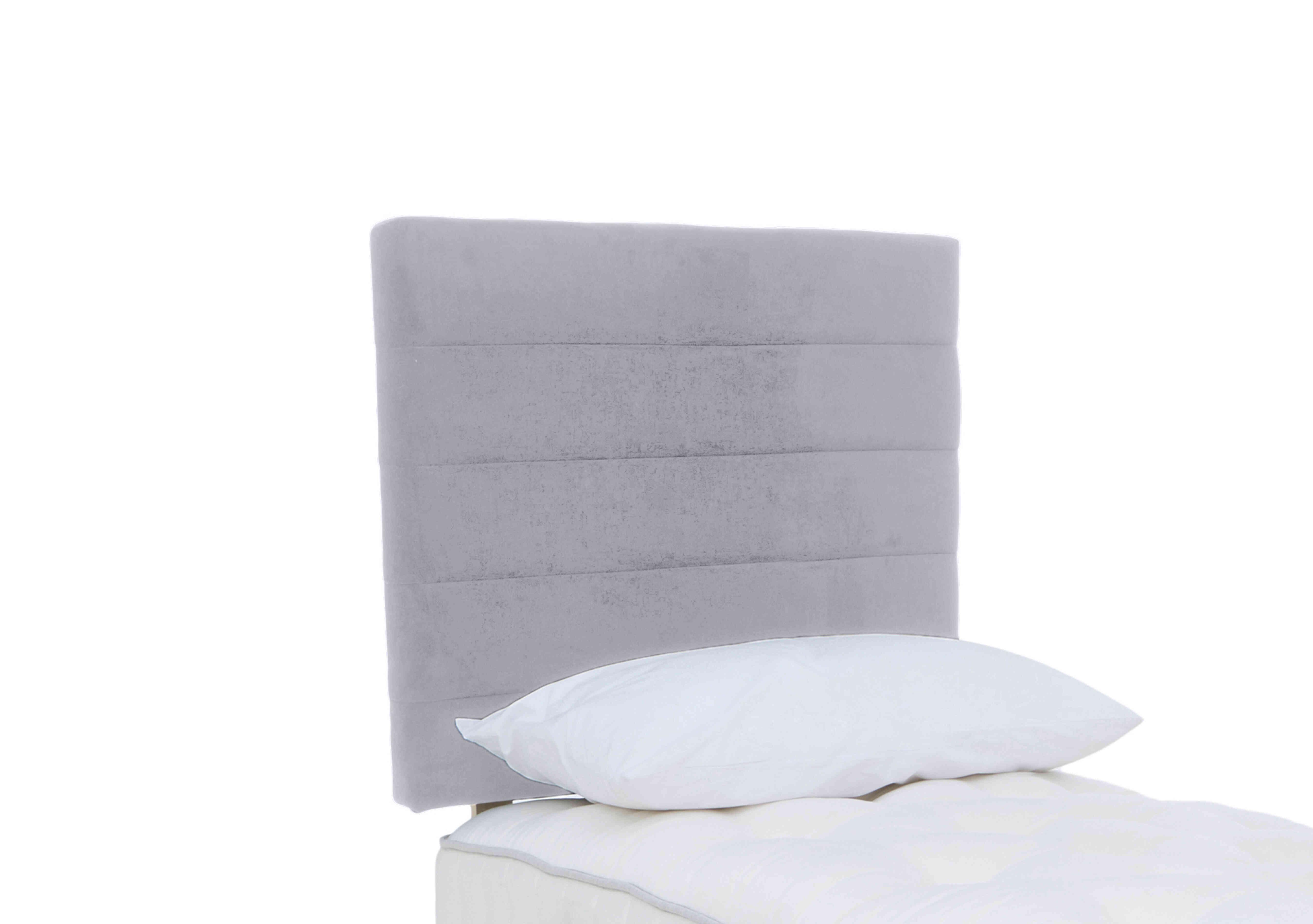 Hazel Strutted Headboard in Seven Lilac on Furniture Village