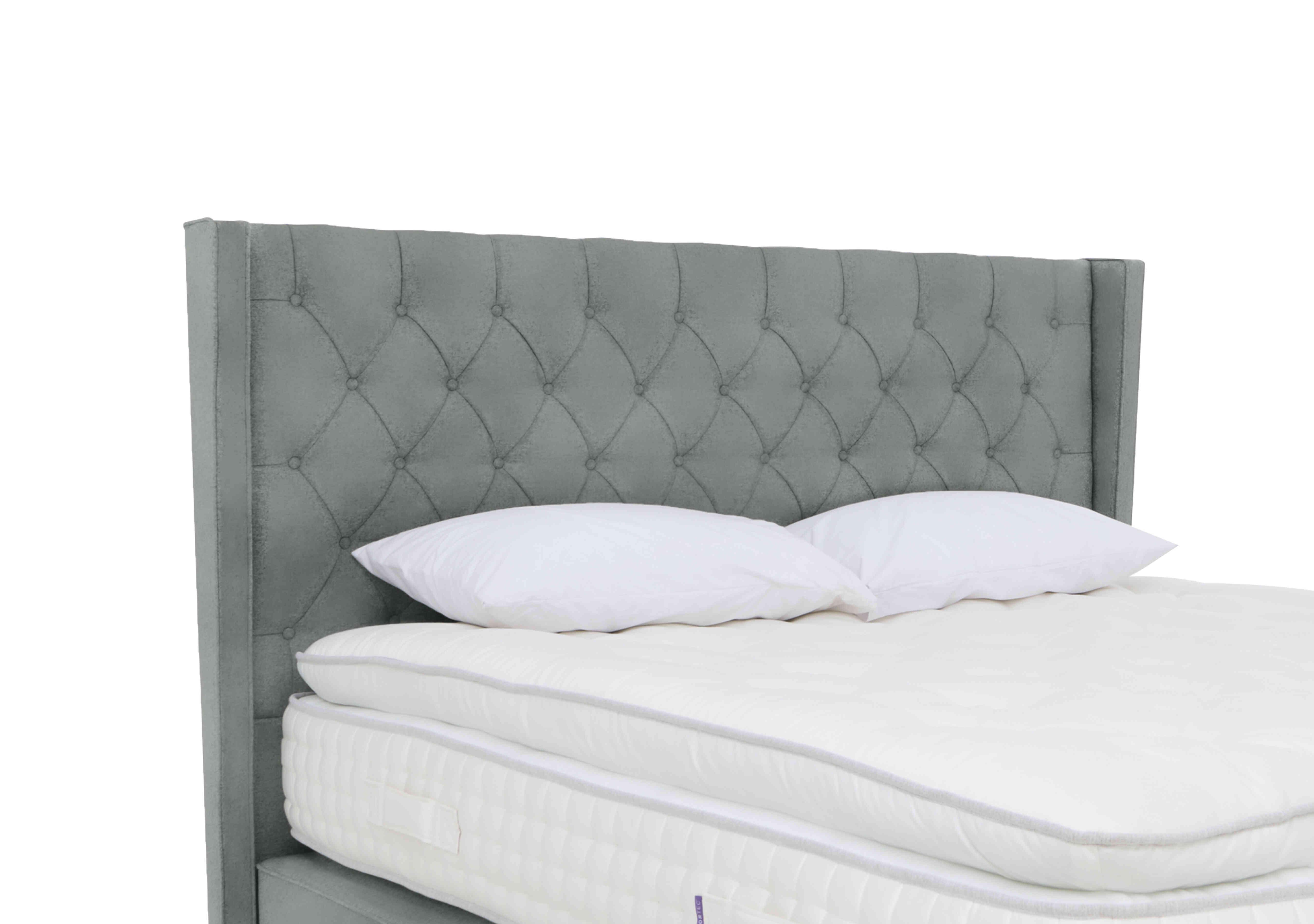 Mulberry Floor Standing Headboard in Lovely Slate on Furniture Village