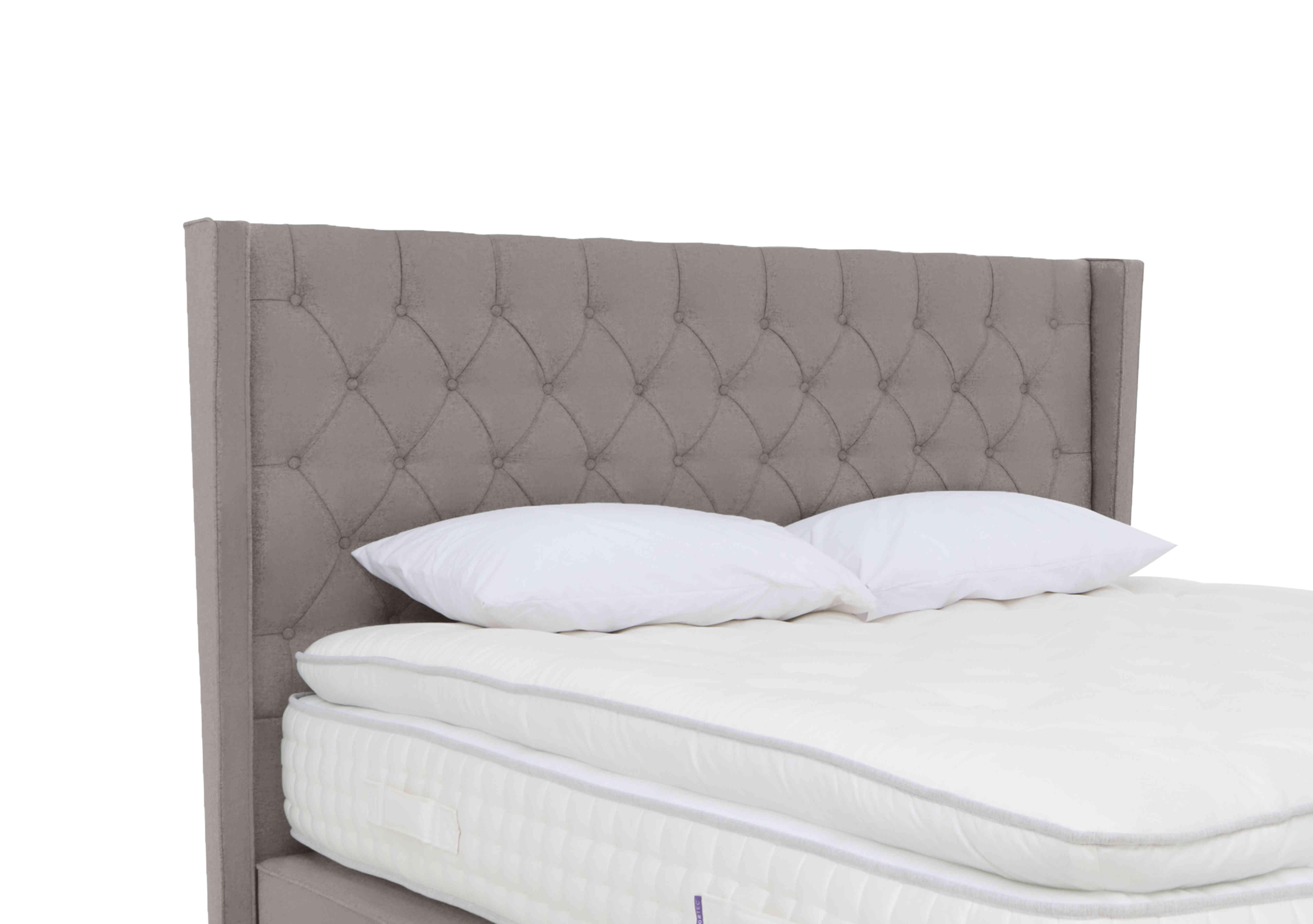 Mulberry Floor Standing Headboard in Seven Dolphin on Furniture Village