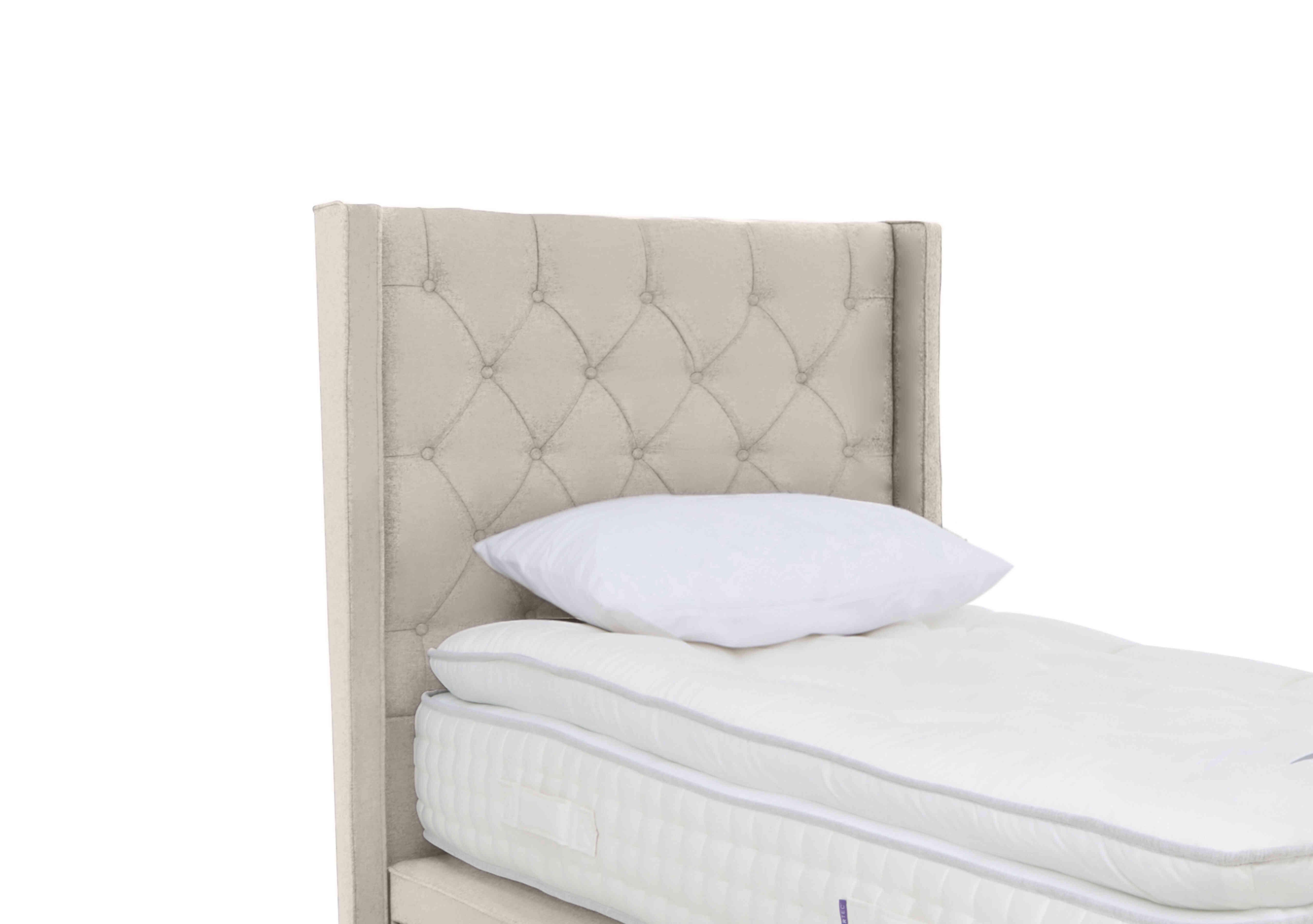 Mulberry Floor Standing Headboard in Seven Ivory on Furniture Village