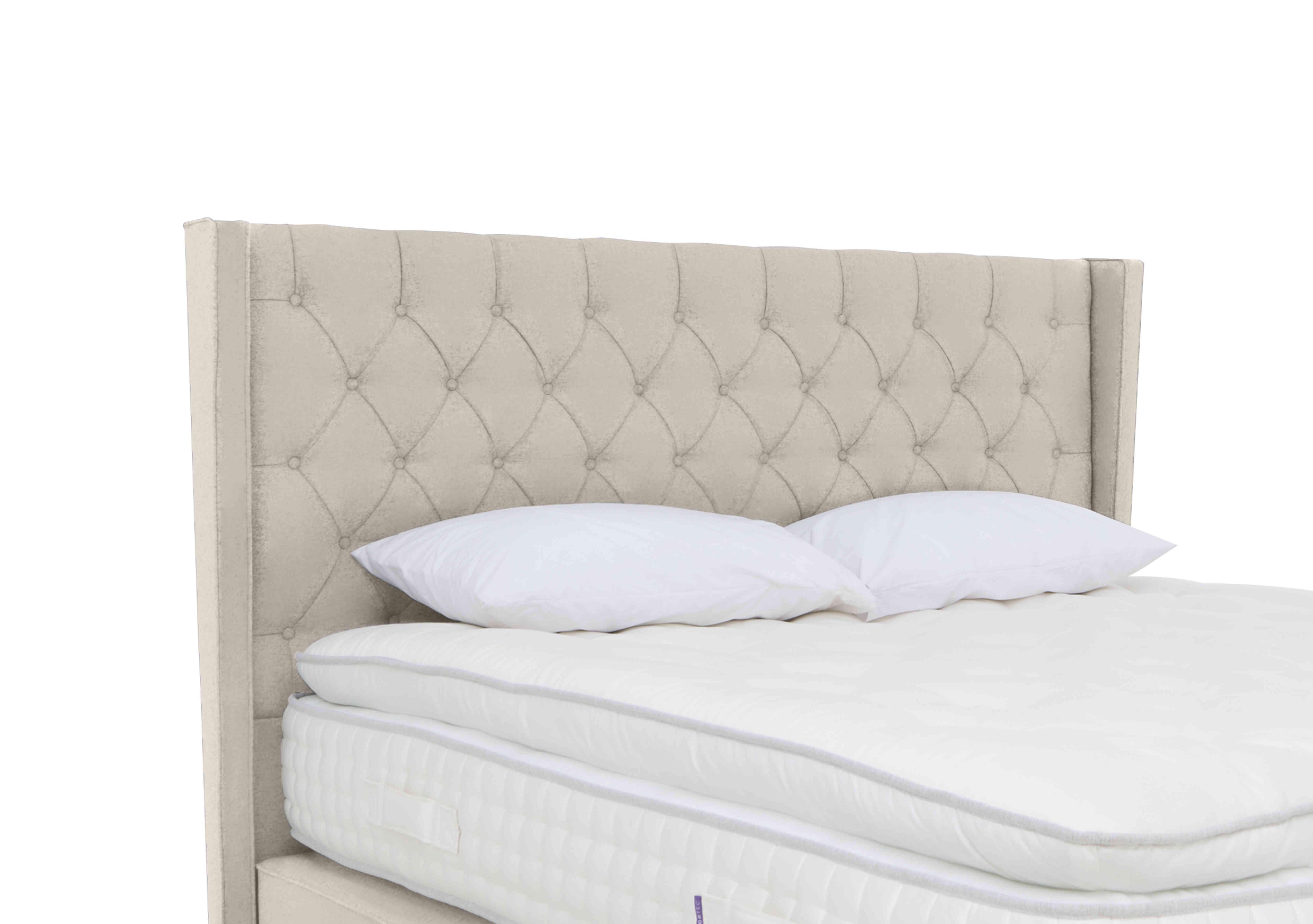 Mulberry Floor Standing Headboard in Seven Ivory on Furniture Village