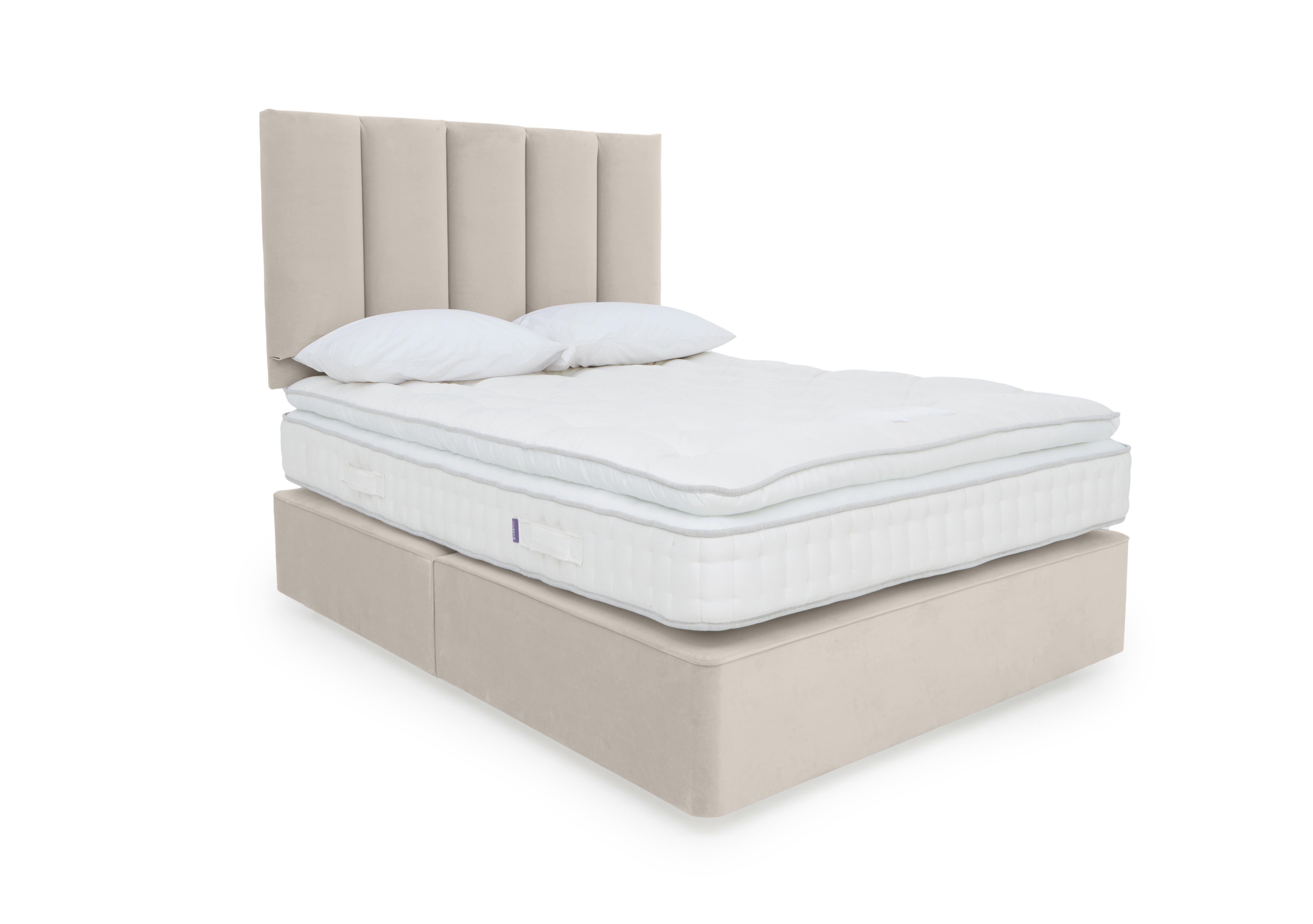 Yorkshire 5K Pillow Top Divan Set in Seven Ivory on Furniture Village