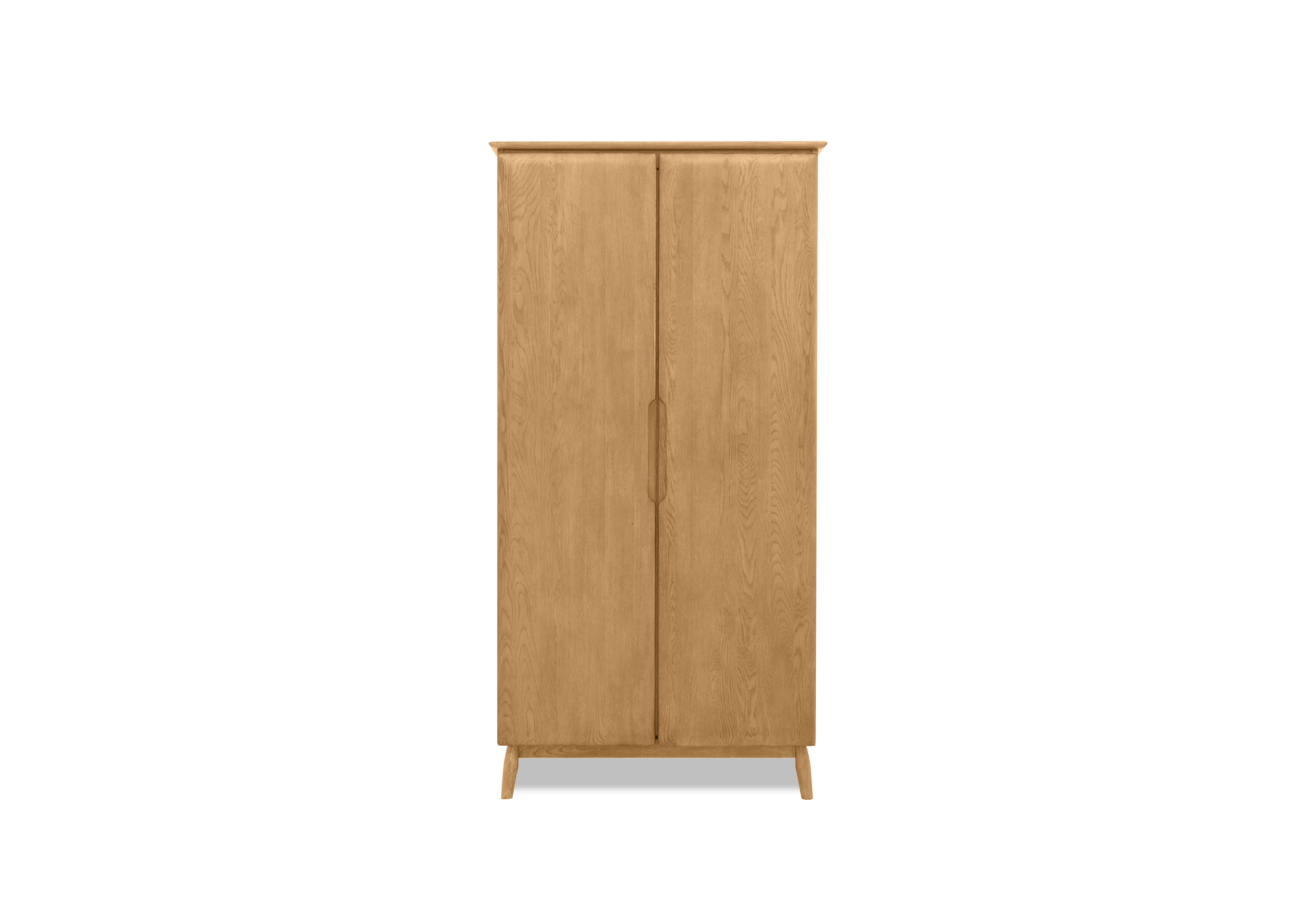 Stockholm 2 Door Wardrobe in Light Oak on Furniture Village