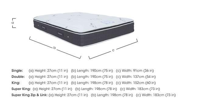 SmartTemp Pillow Top Mattress in  on Furniture Village