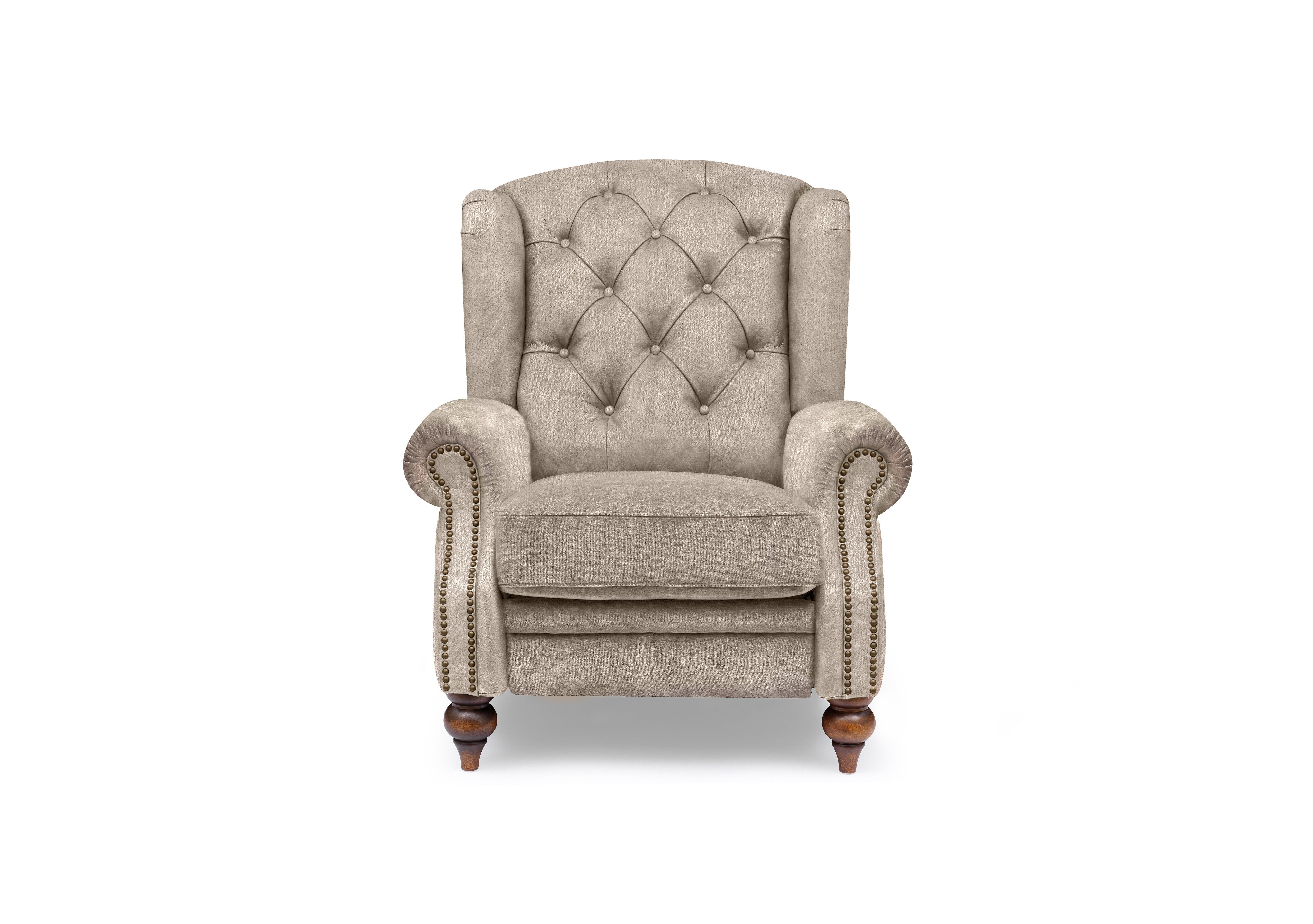 Shackleton Fabric Power Recliner Wing Chair in X3y1-W022 Barley on Furniture Village