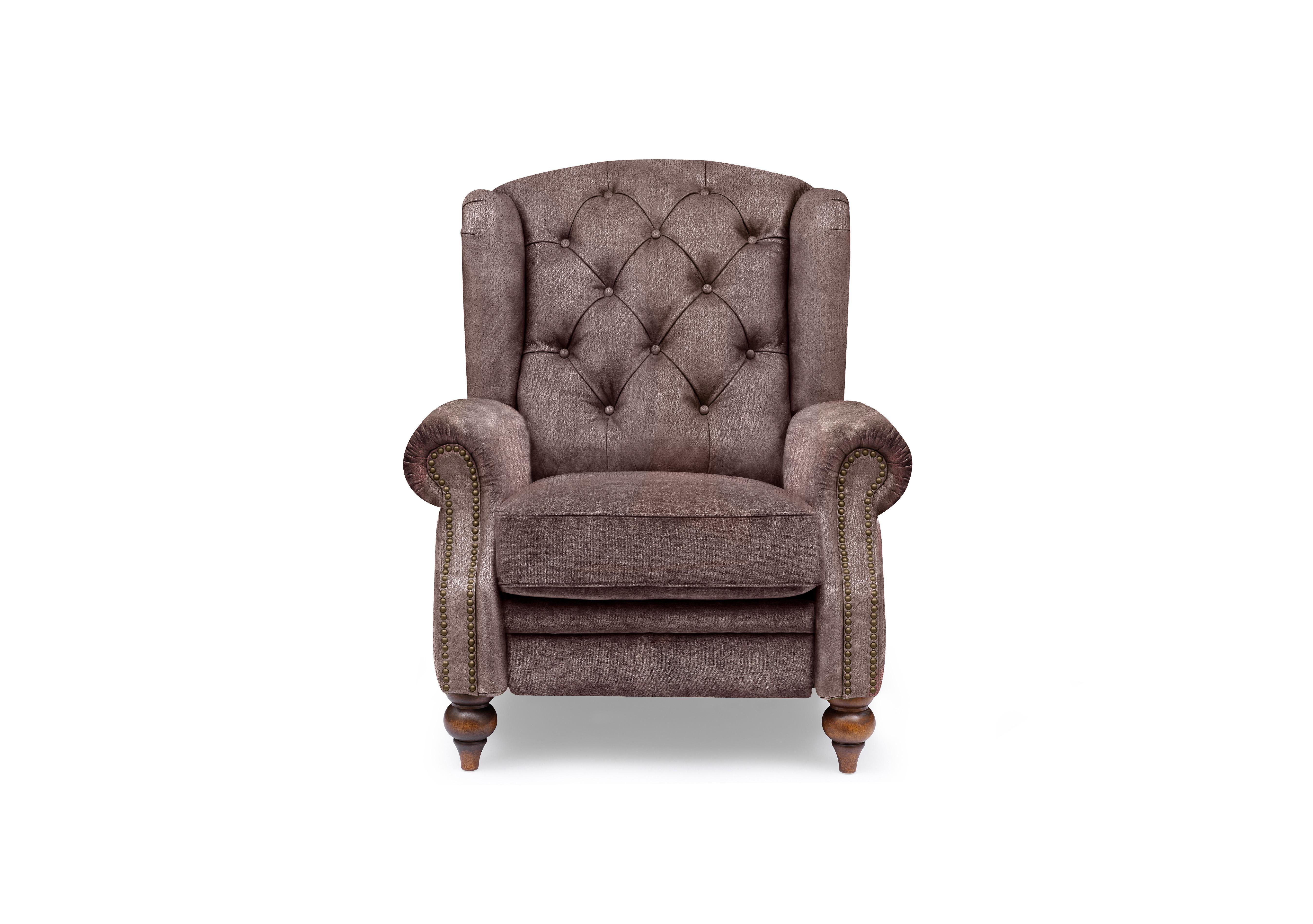 Shackleton Fabric Power Recliner Wing Chair in X3y1-W023 Antler on Furniture Village