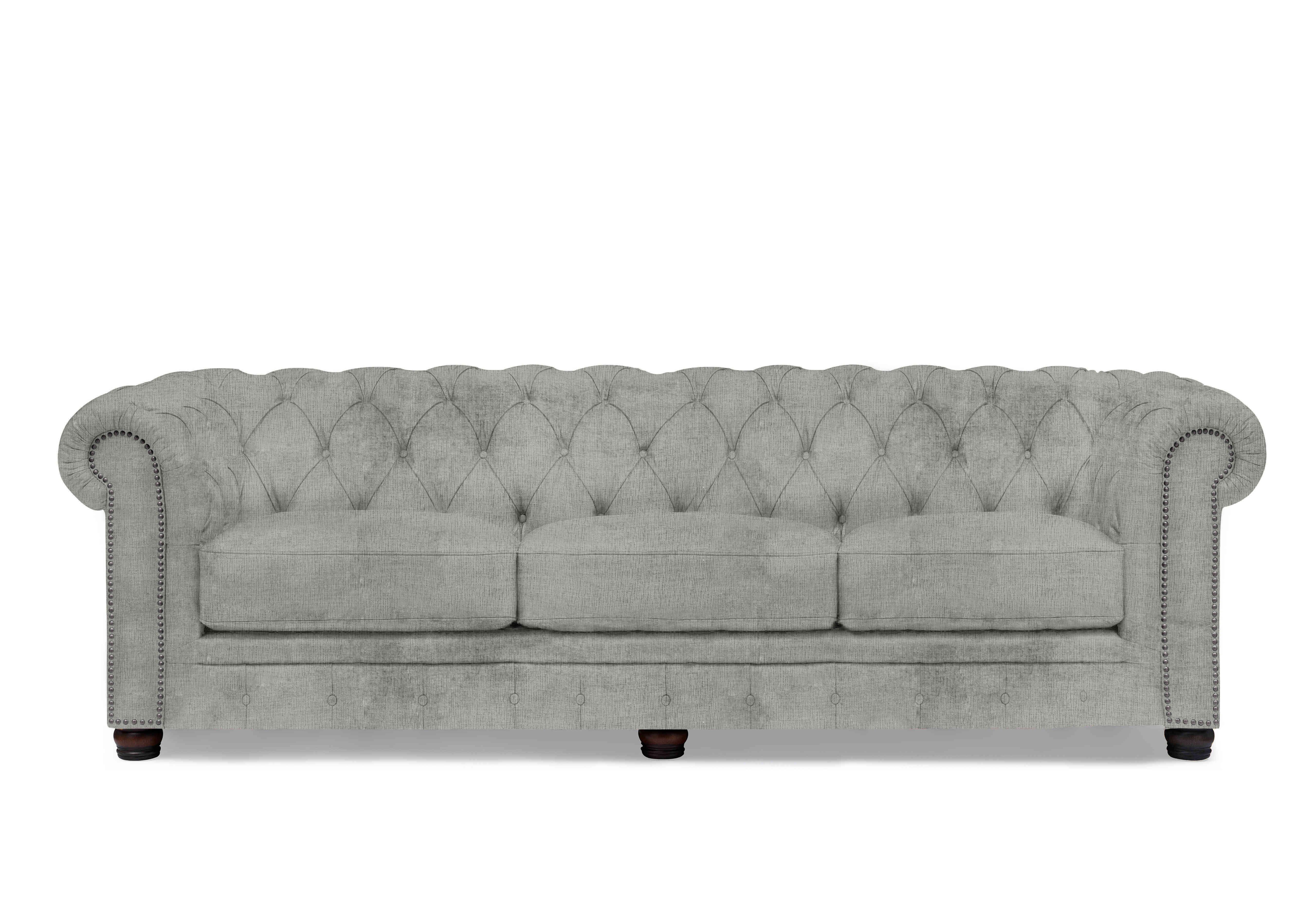 Shackleton 4 Seater Fabric Chesterfield Sofa in X1-A622 Doves Tale on Furniture Village