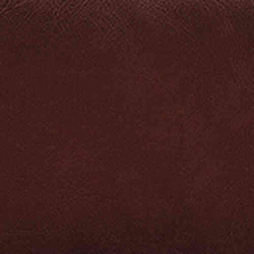 Shackleton Leather Square Footstool with Turned Feet in X3y1-1964ls Merlot on Furniture Village