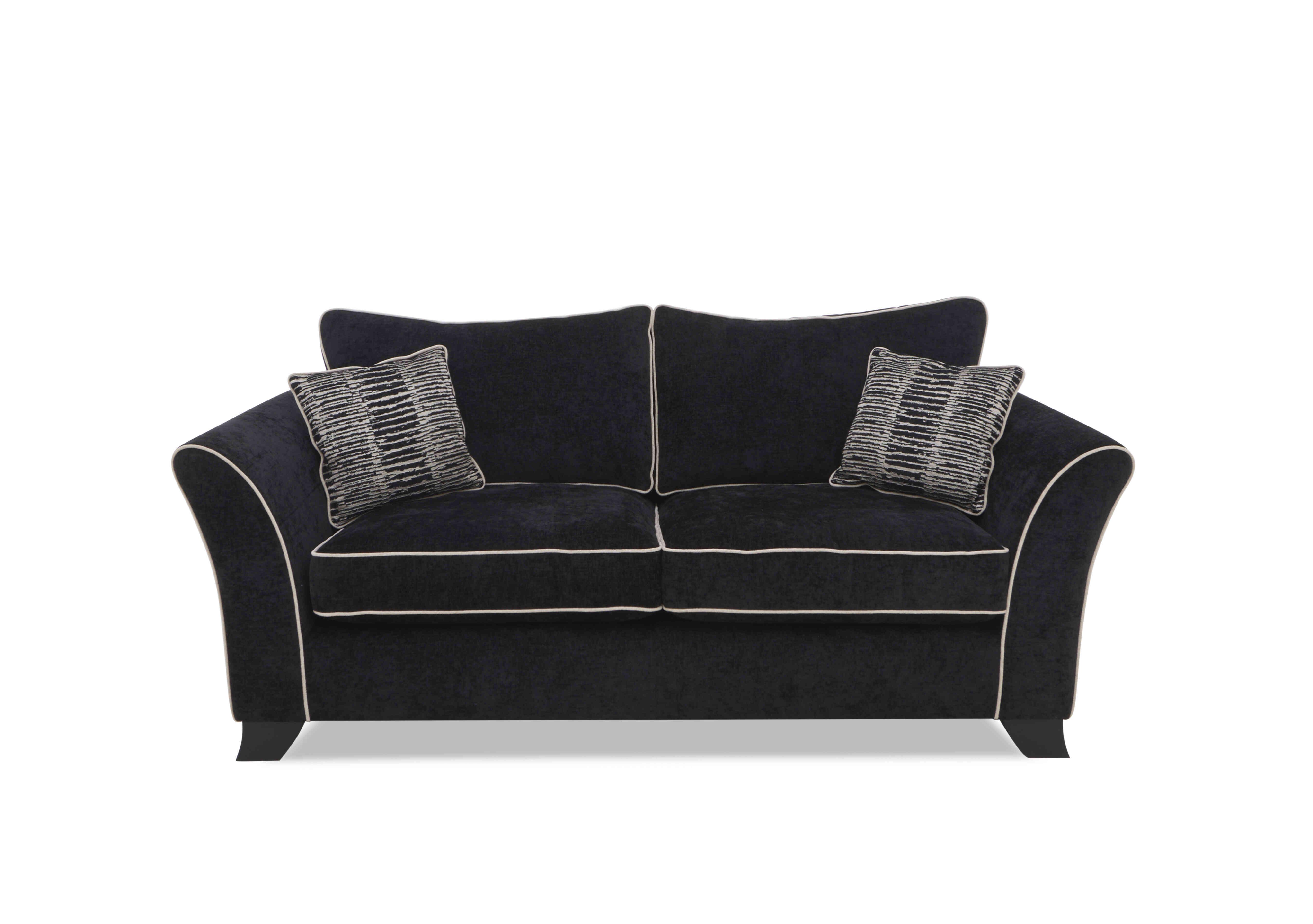 Stellar 3 Seater Classic Back Sofa in Bolero Ebony Contrast on Furniture Village