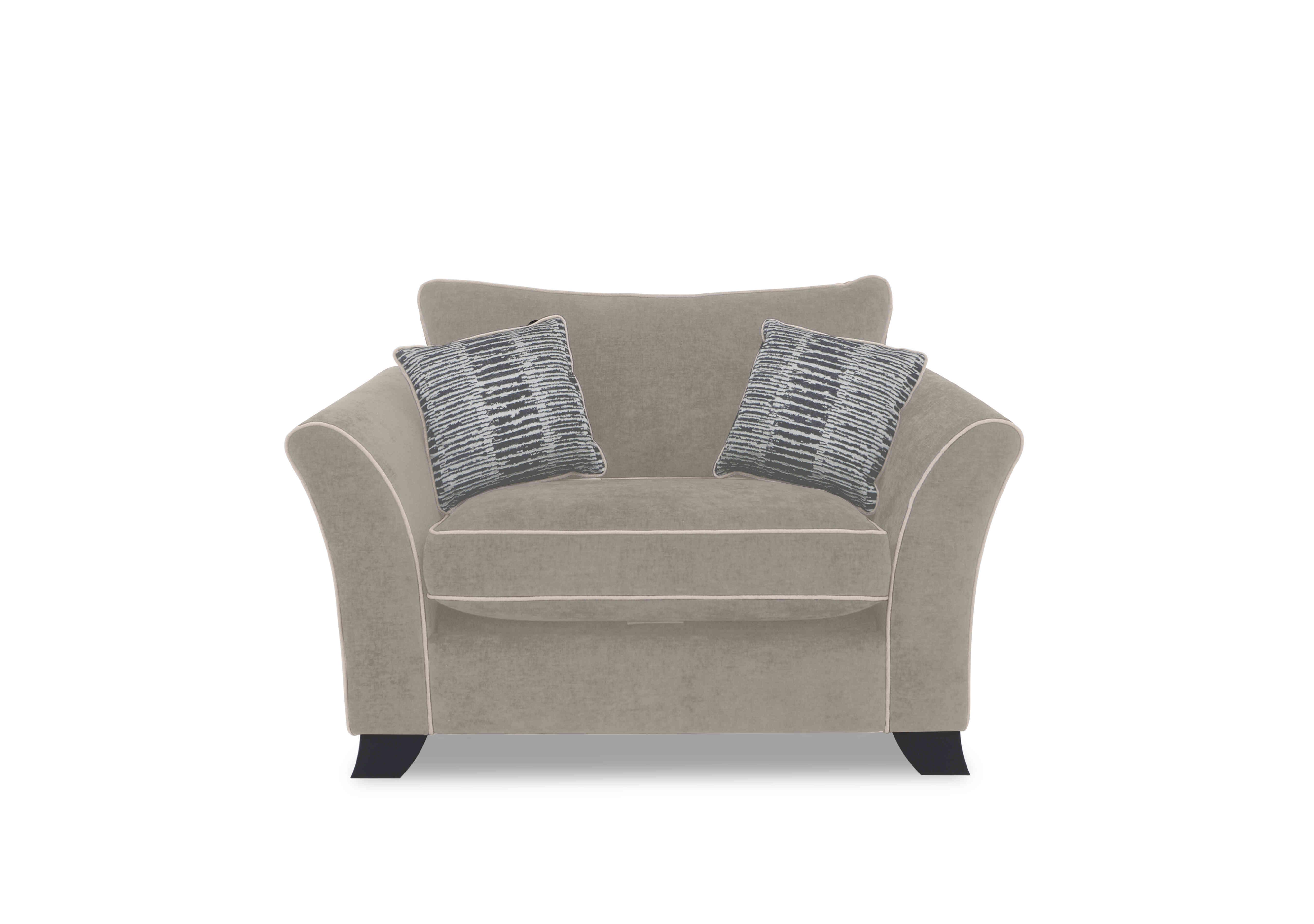 Stellar Classic Back Snuggler Sofa Bed in Bolero Quill Contrast on Furniture Village