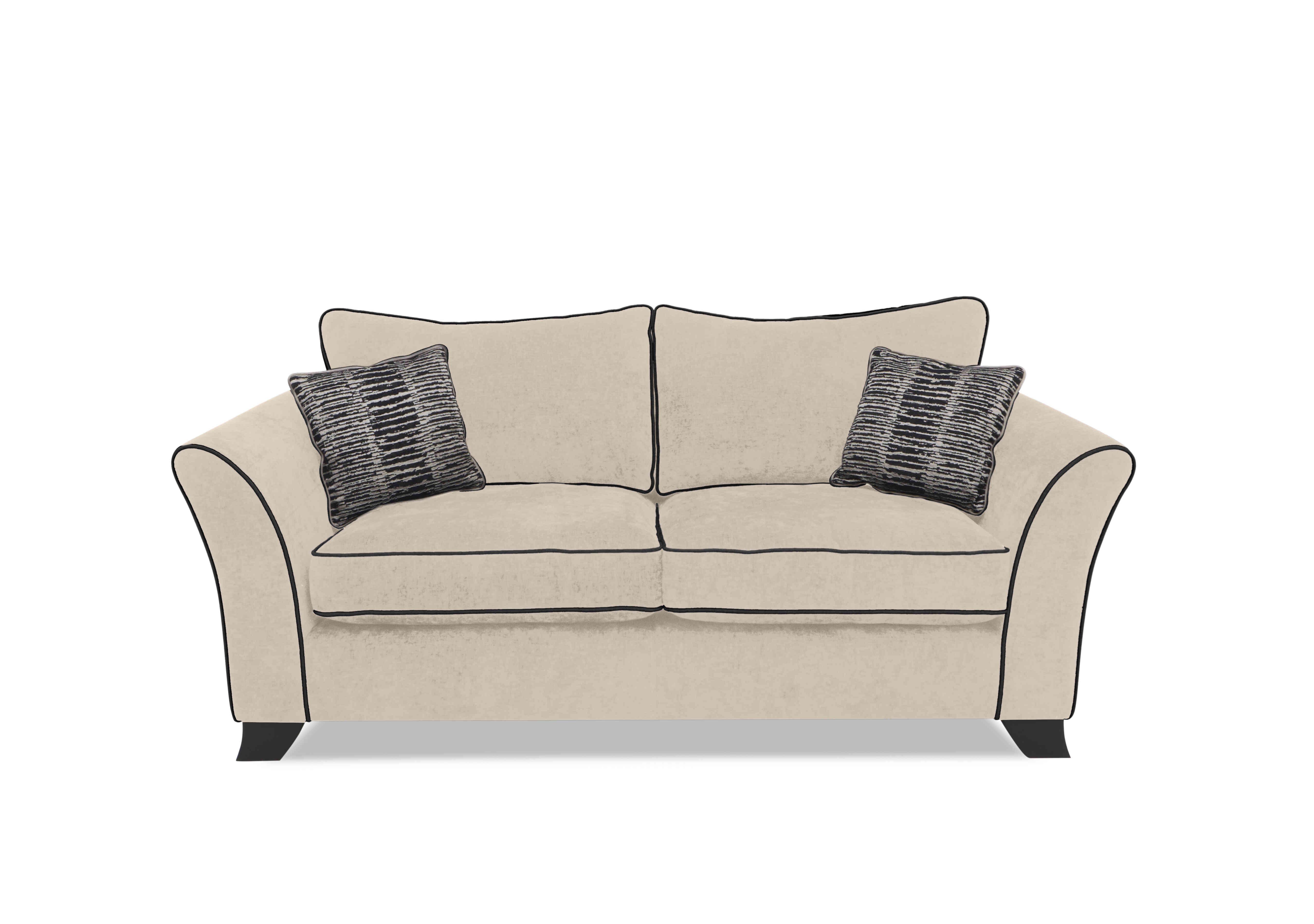 Stellar 3 Seater Classic Back Sofa Bed in Bolero Eggshell Contrast on Furniture Village