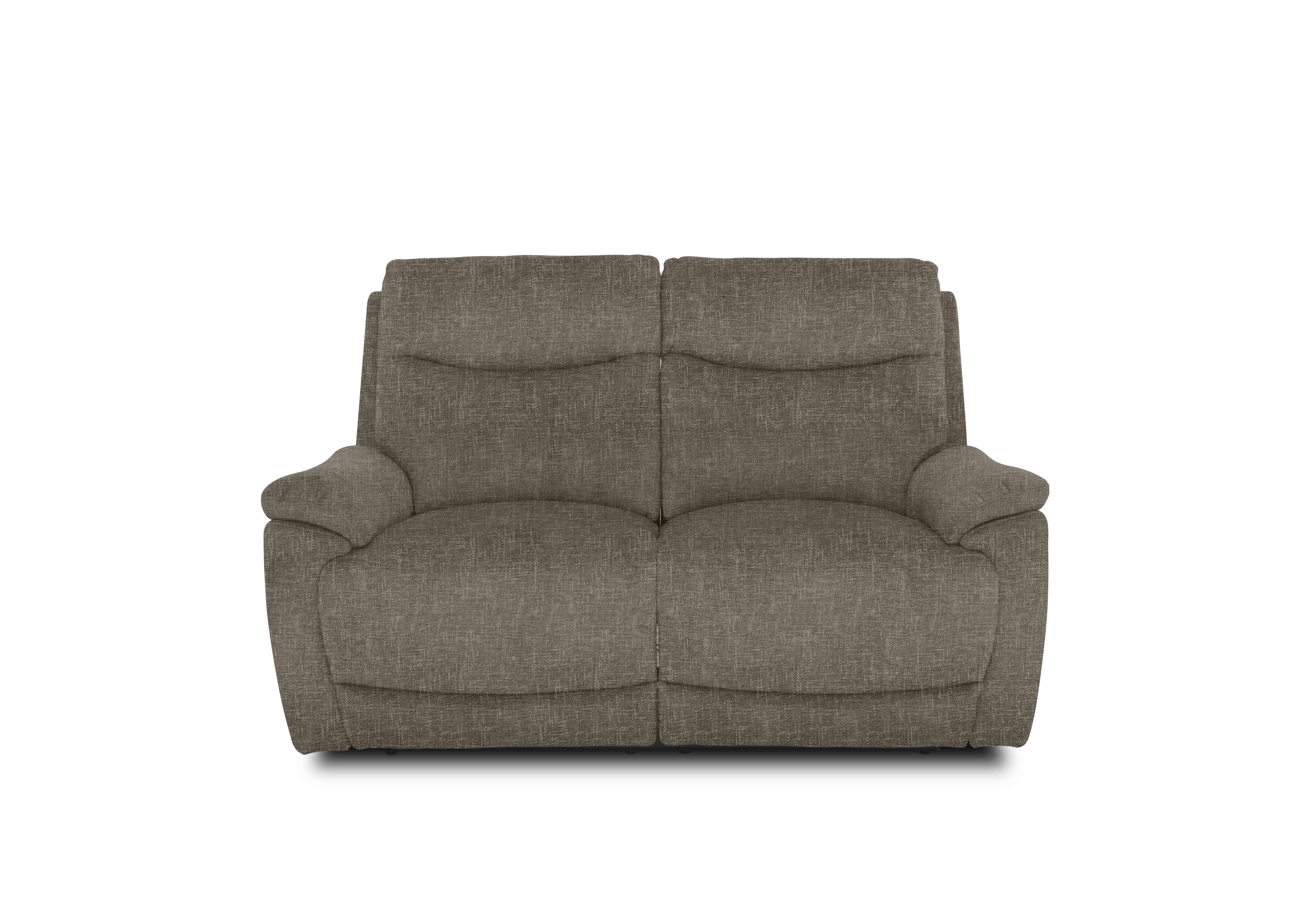 Sloane 2 Seater Fabric Sofa in 15445 Anivia Brown on Furniture Village