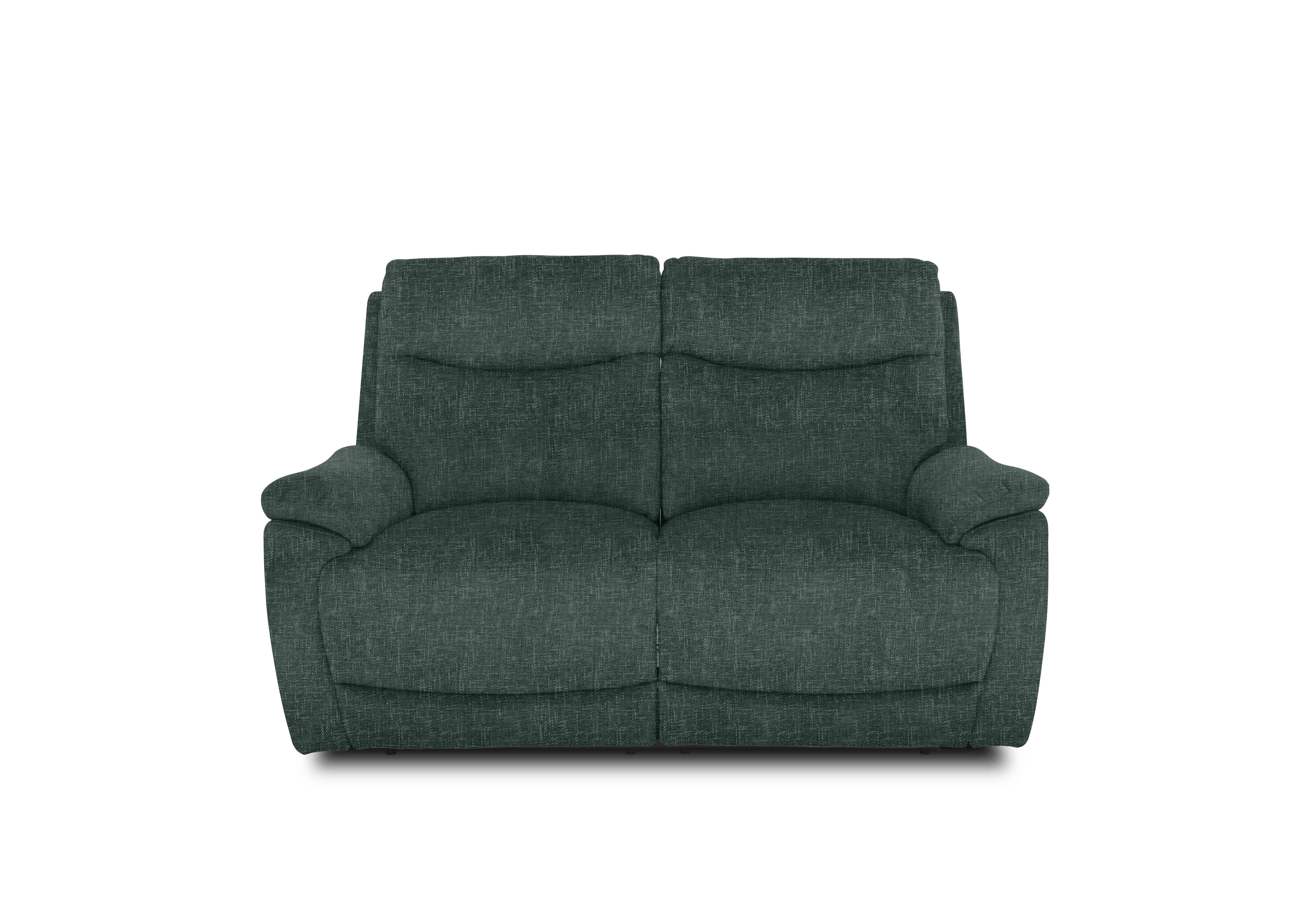 Sloane 2 Seater Fabric Sofa in 19445 Anivia Green on Furniture Village