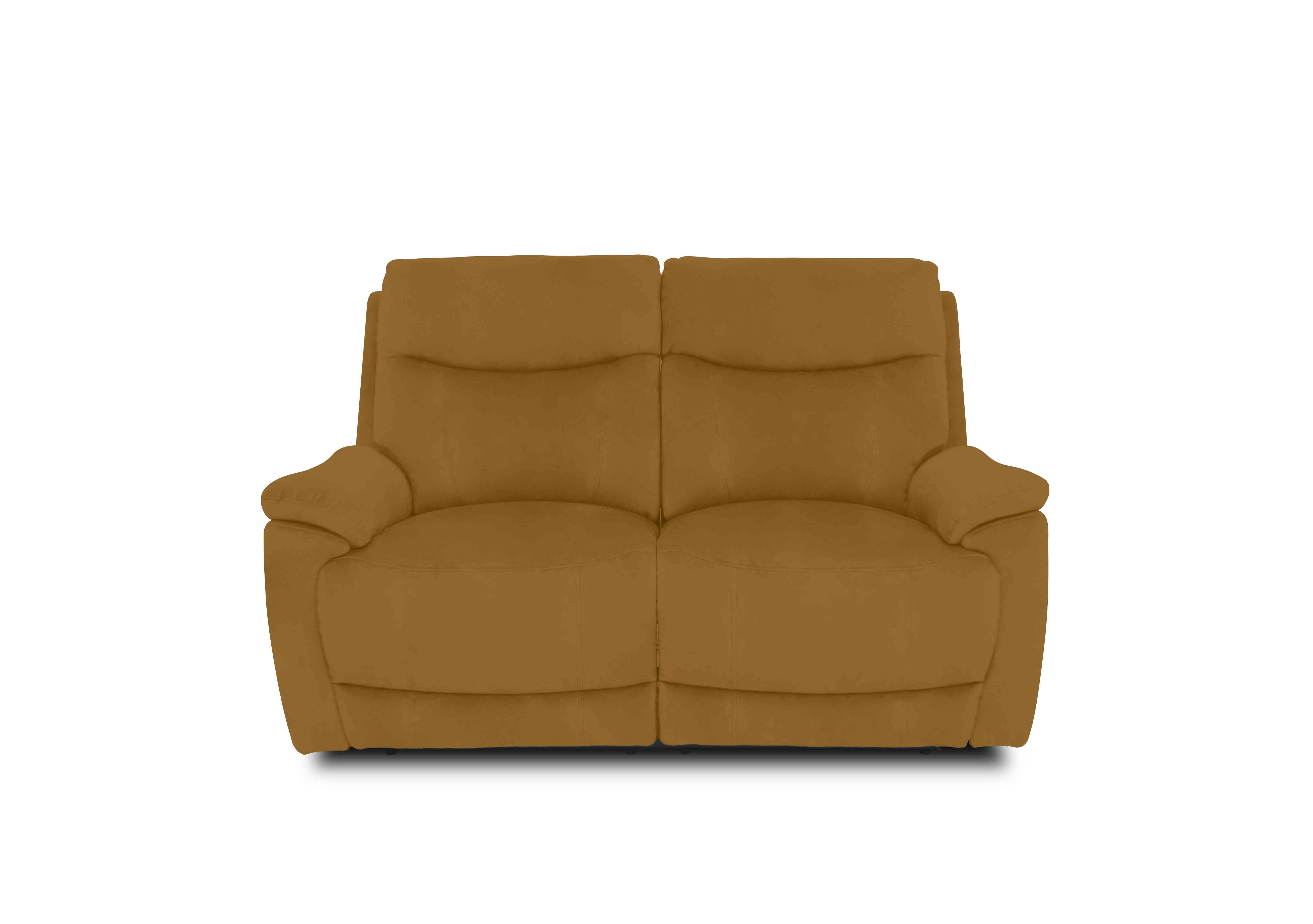Sloane 2 Seater Fabric Sofa in 51009 Opulence Saffron on Furniture Village
