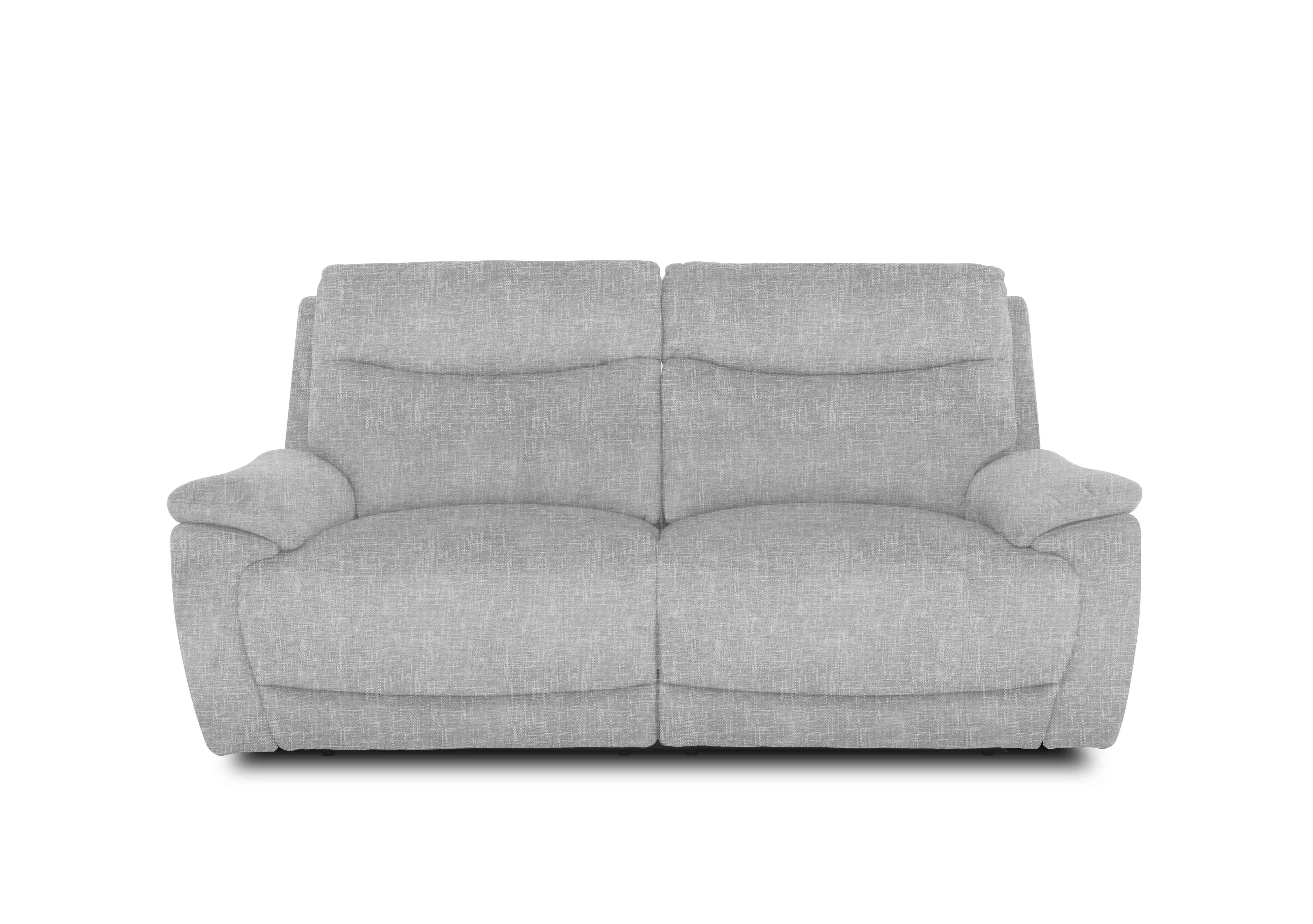 Sloane 3 Seater Fabric Sofa in 11445 Anivia Light Grey on Furniture Village