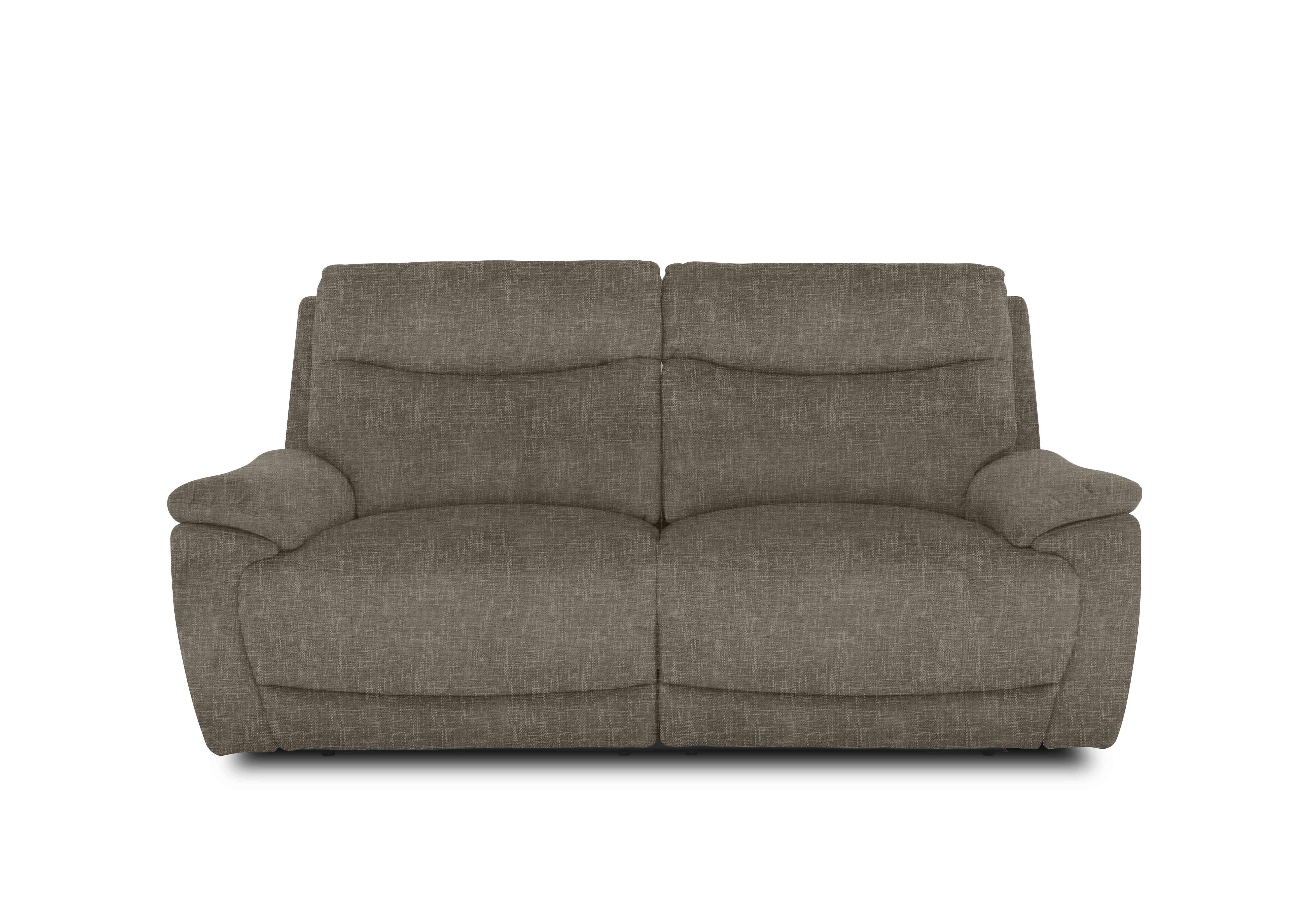 Sloane 3 Seater Fabric Sofa in 15445 Anivia Brown on Furniture Village