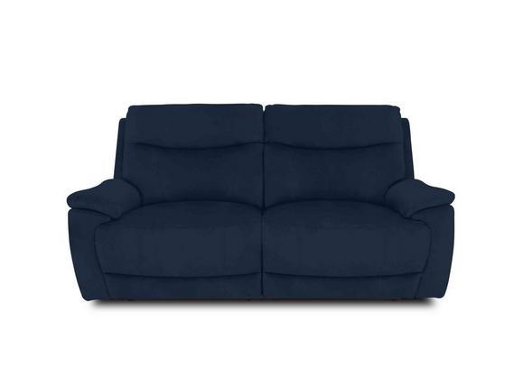 Blue recliner sofa set hotsell