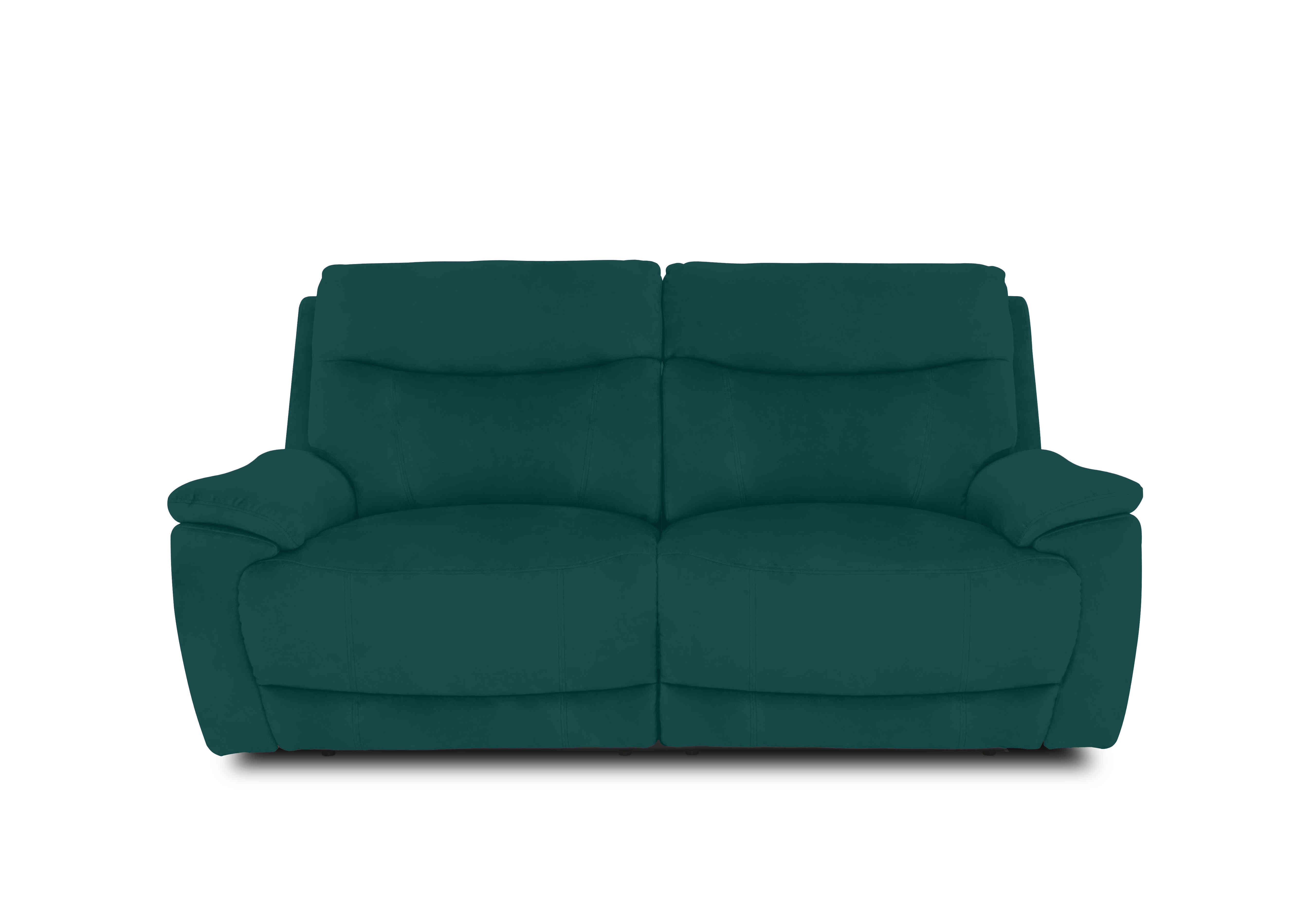 Sloane 3 Seater Fabric Sofa in 51003 Opulence Teal on Furniture Village