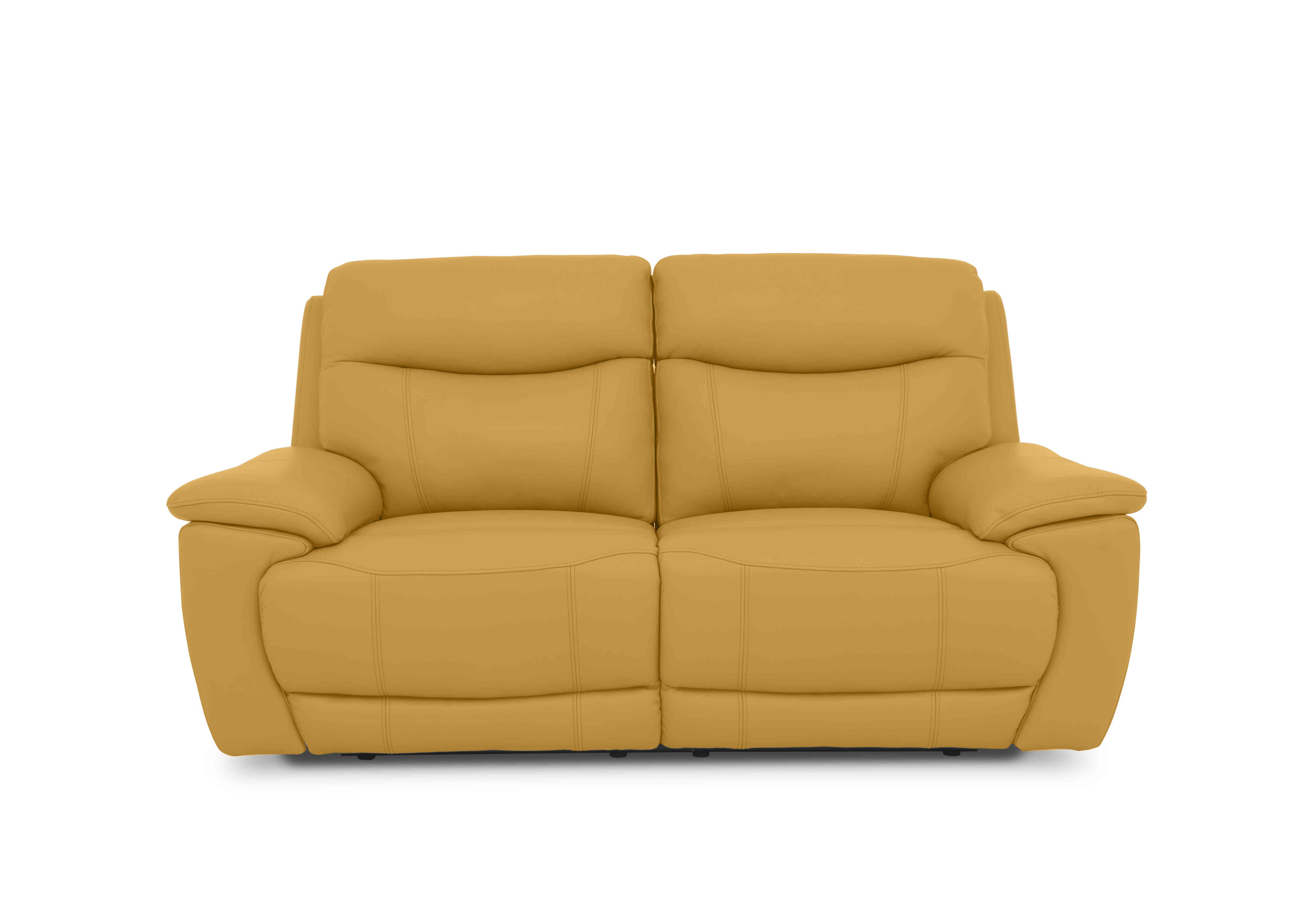 Sloane 3 Seater Leather Sofa in Cat-35/14 Florida Sunburst on Furniture Village