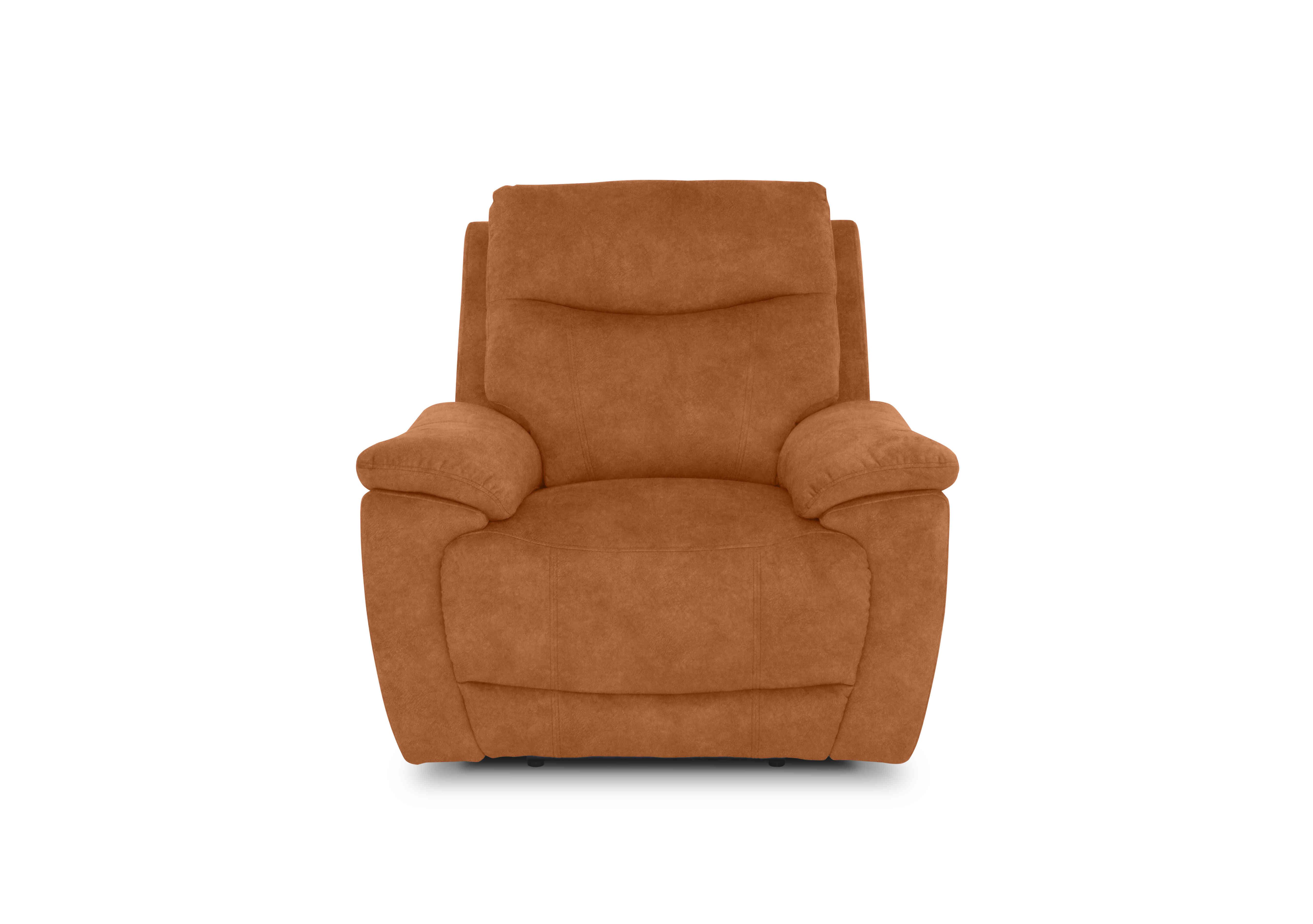 Sloane Fabric Chair in 43509 Dexter Pumpkin on Furniture Village