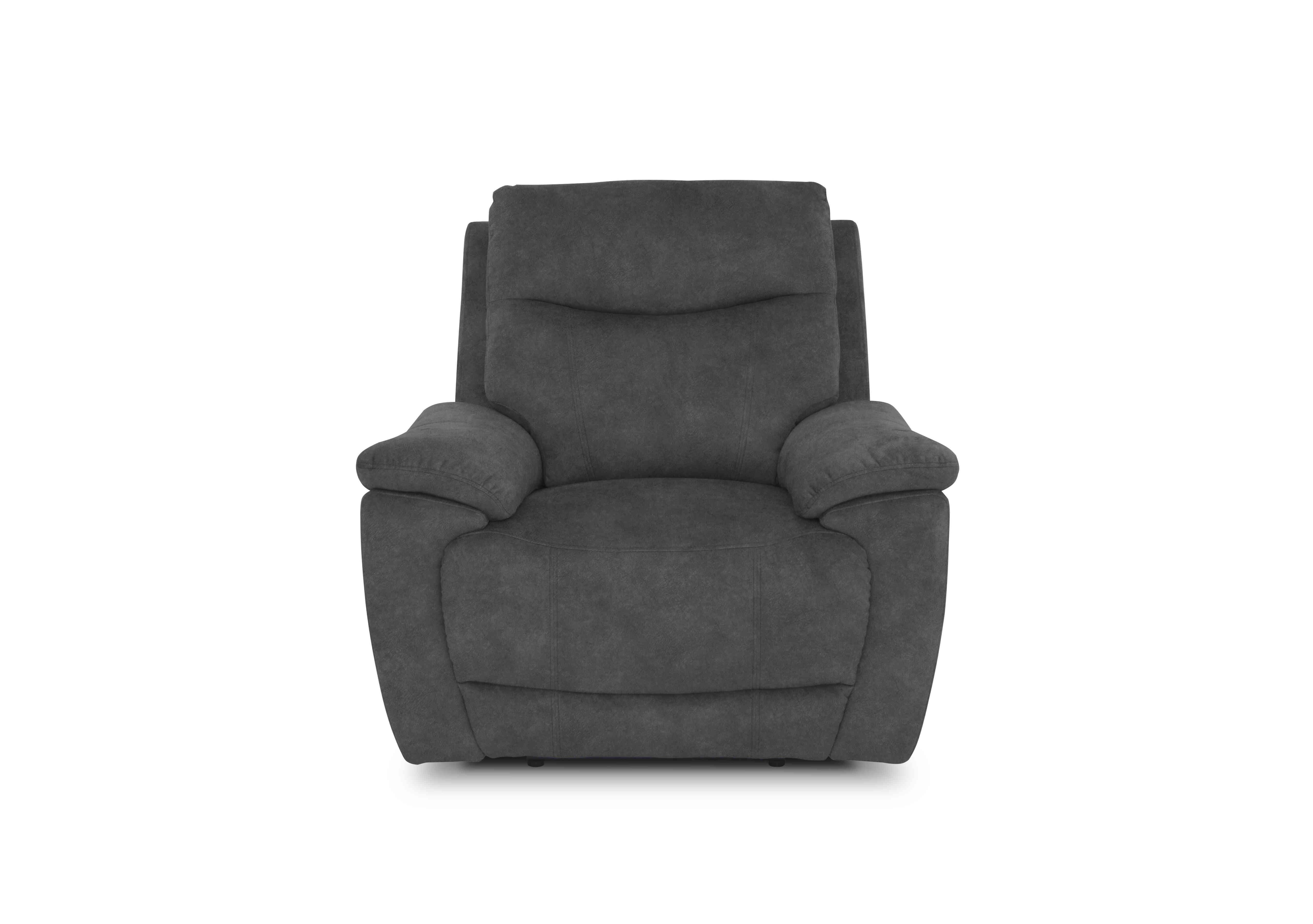 Sloane Fabric Power Recliner Chair in 43519 Dexter Shadow on Furniture Village