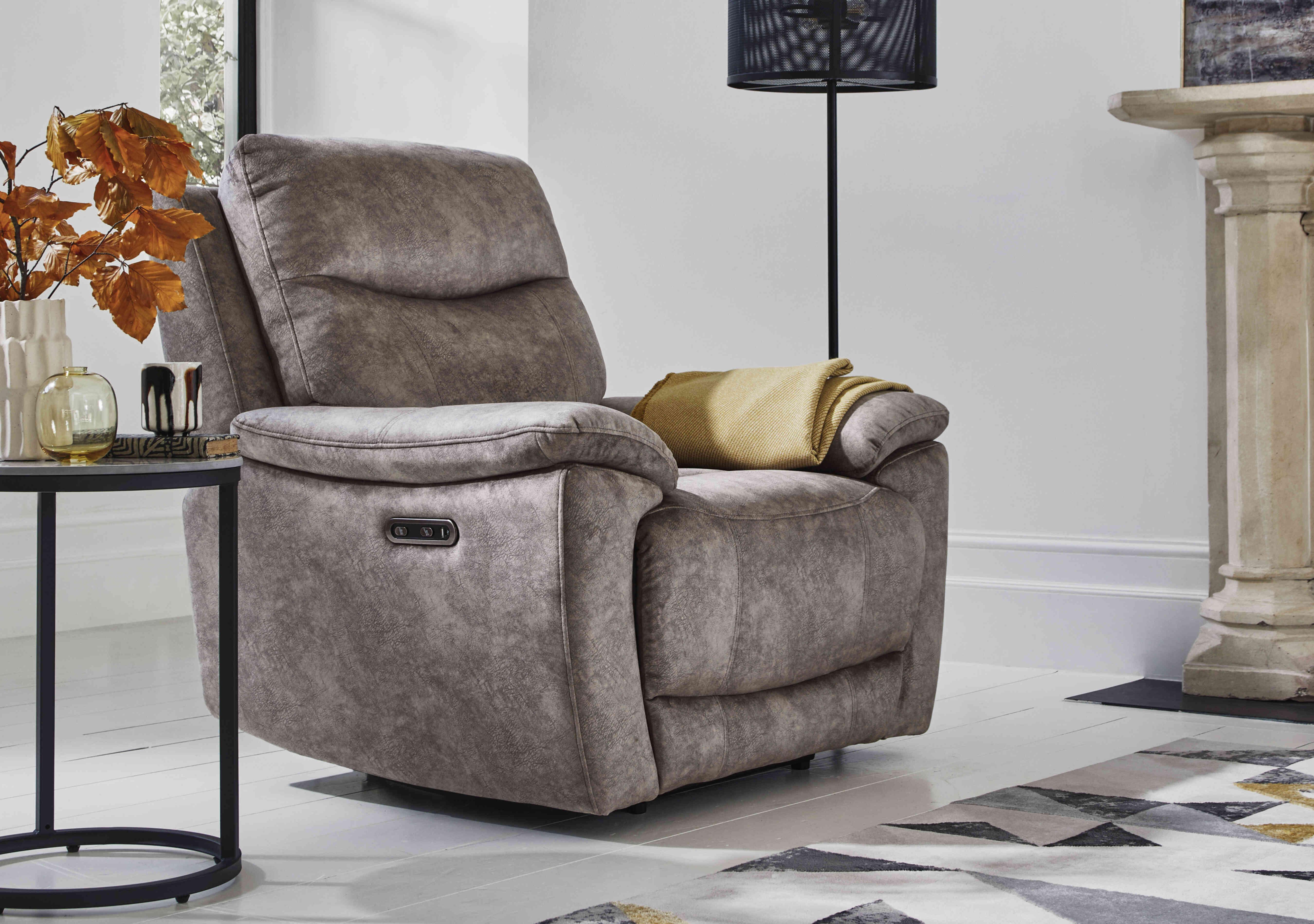 Sloane Fabric Chair in  on Furniture Village