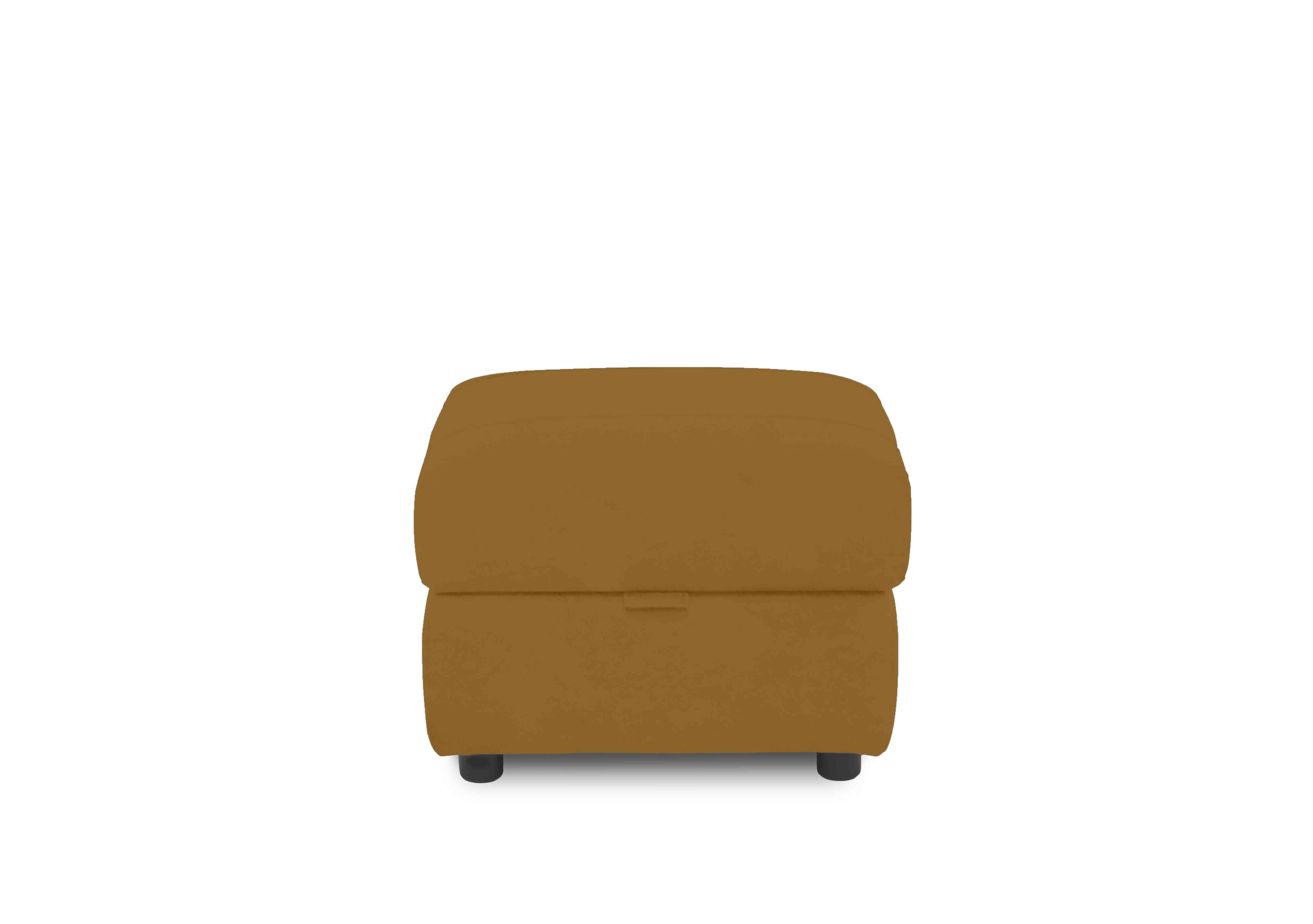 Sloane Fabric Storage Footstool in 51009 Opulence Saffron on Furniture Village