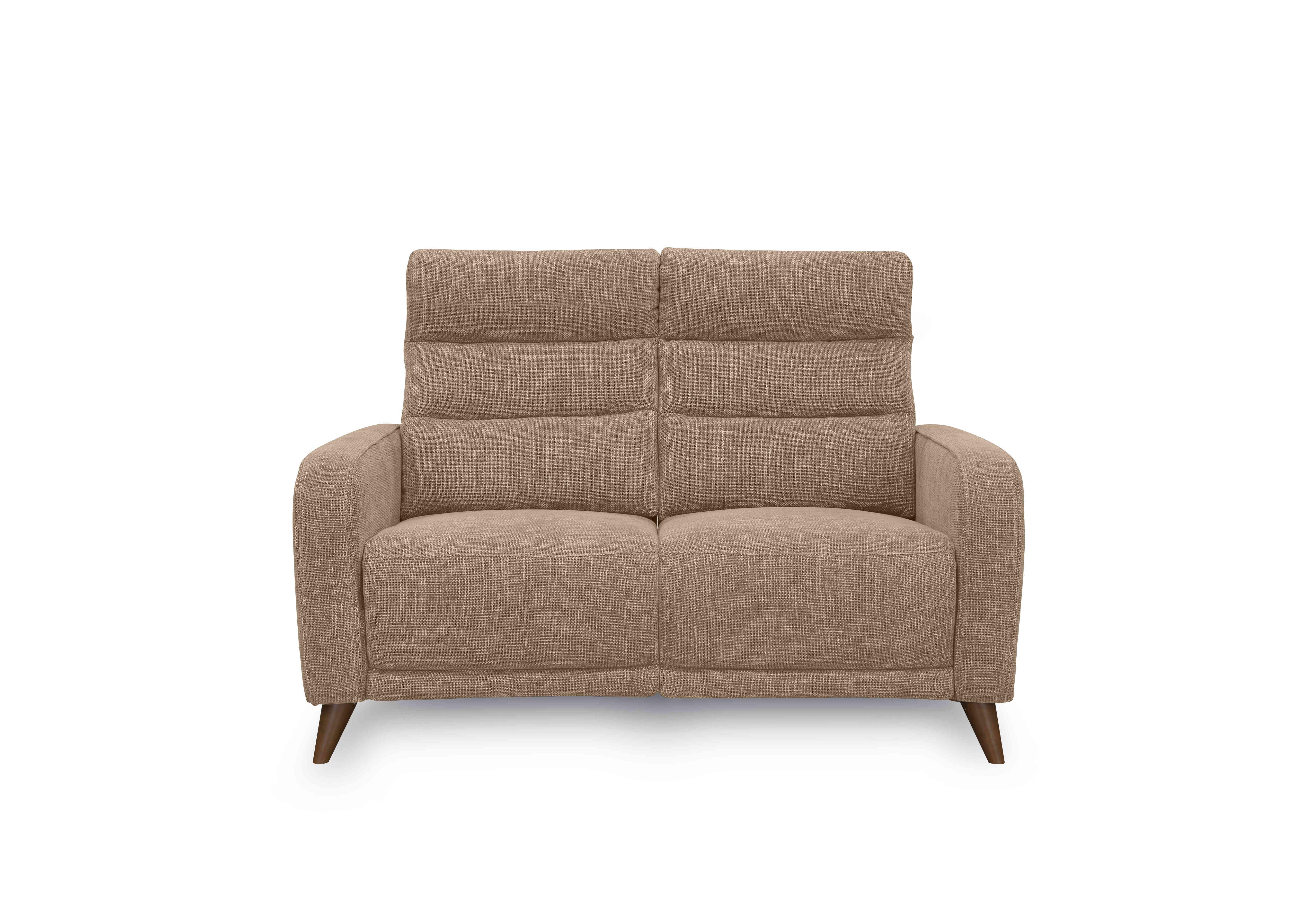 Quinn 2 Seater Fabric Sofa in We-0103 Weave Cocoa on Furniture Village