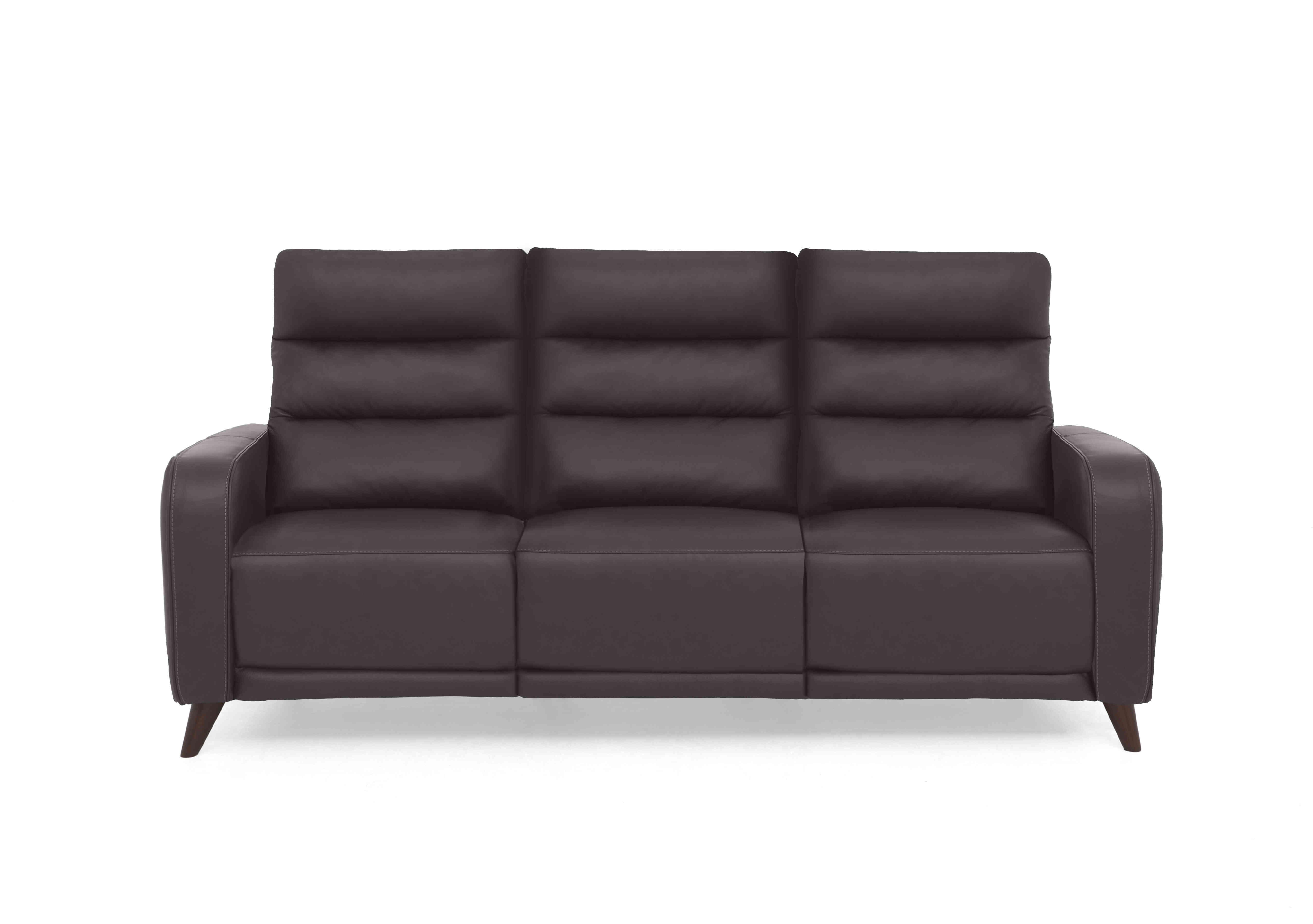 Quinn 3 Seater Leather Sofa in Lx-6404 Piompo on Furniture Village