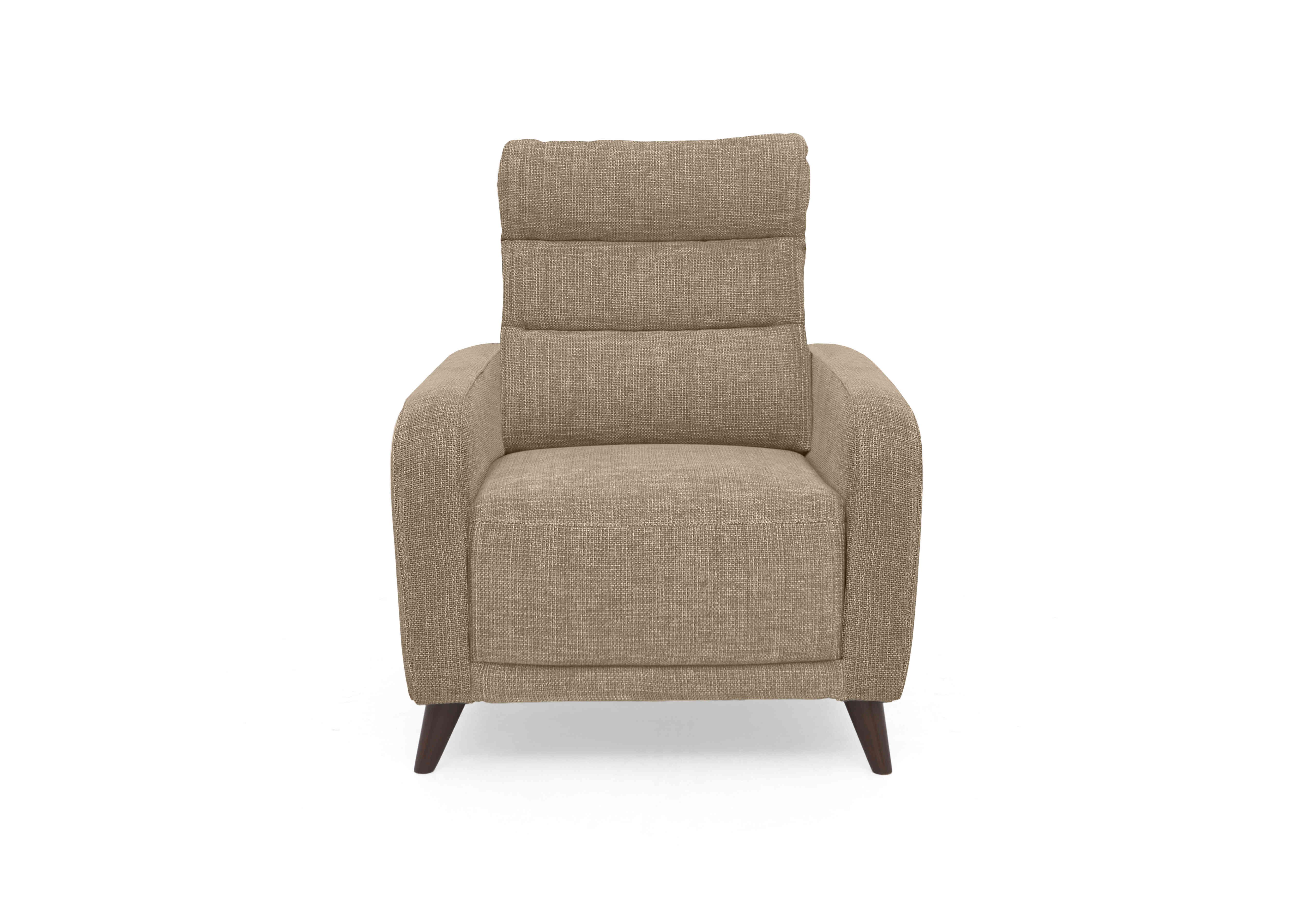 Quinn Fabric Chair in We-0103 Weave Cocoa on Furniture Village