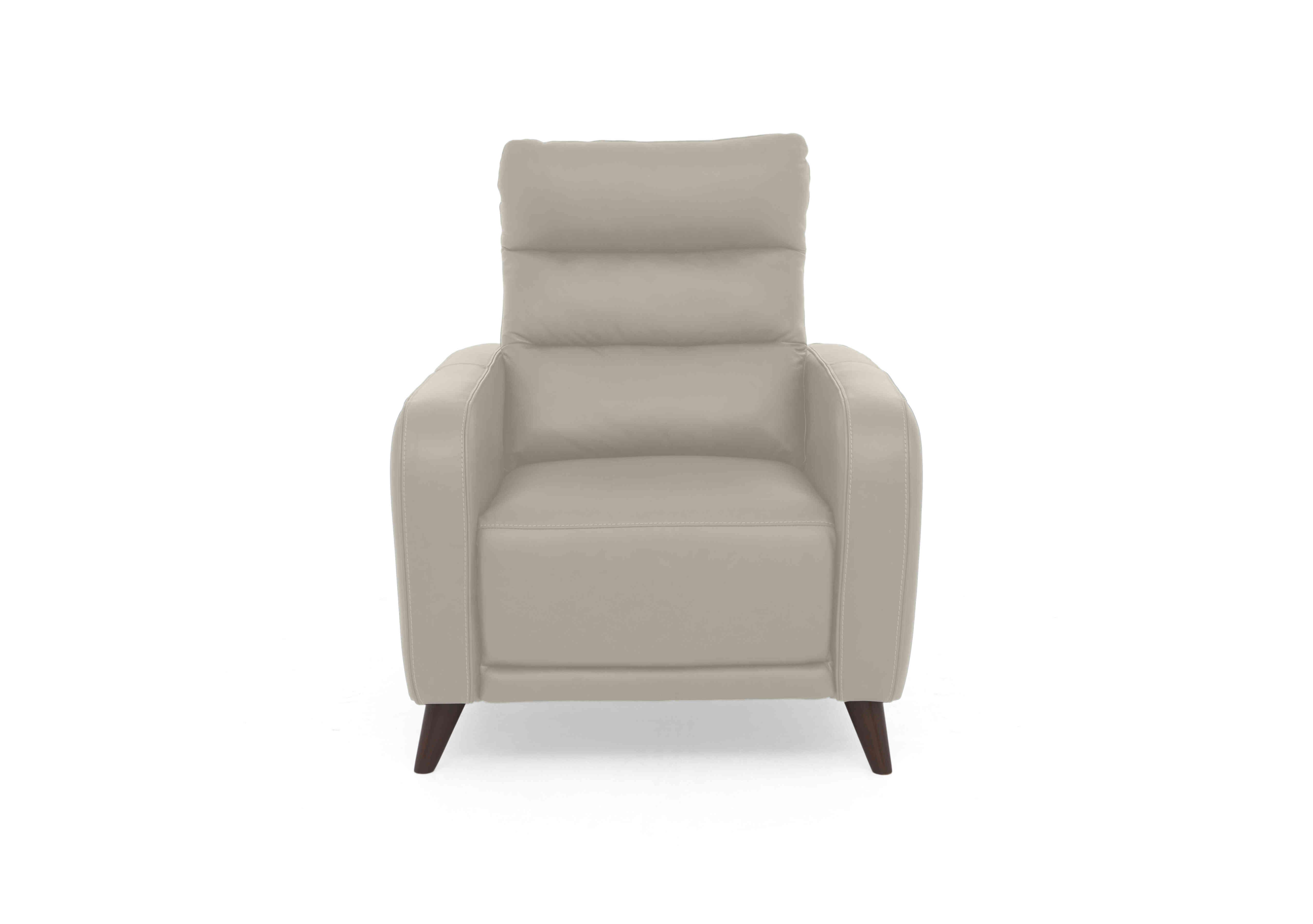 Quinn Leather Chair in Le-9303 Sand on Furniture Village