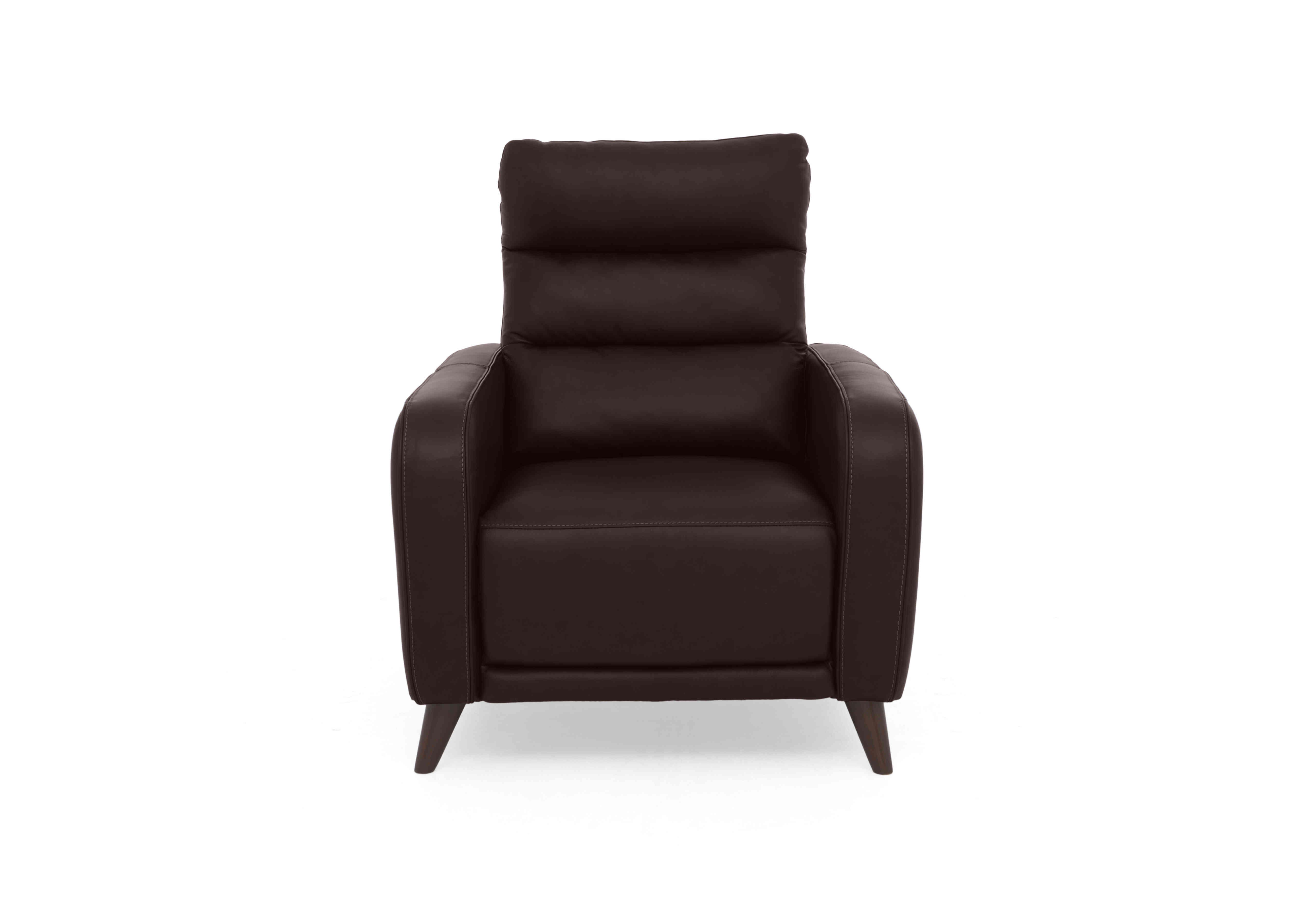 Quinn Leather Chair in Lx-6402 Burgundy on Furniture Village