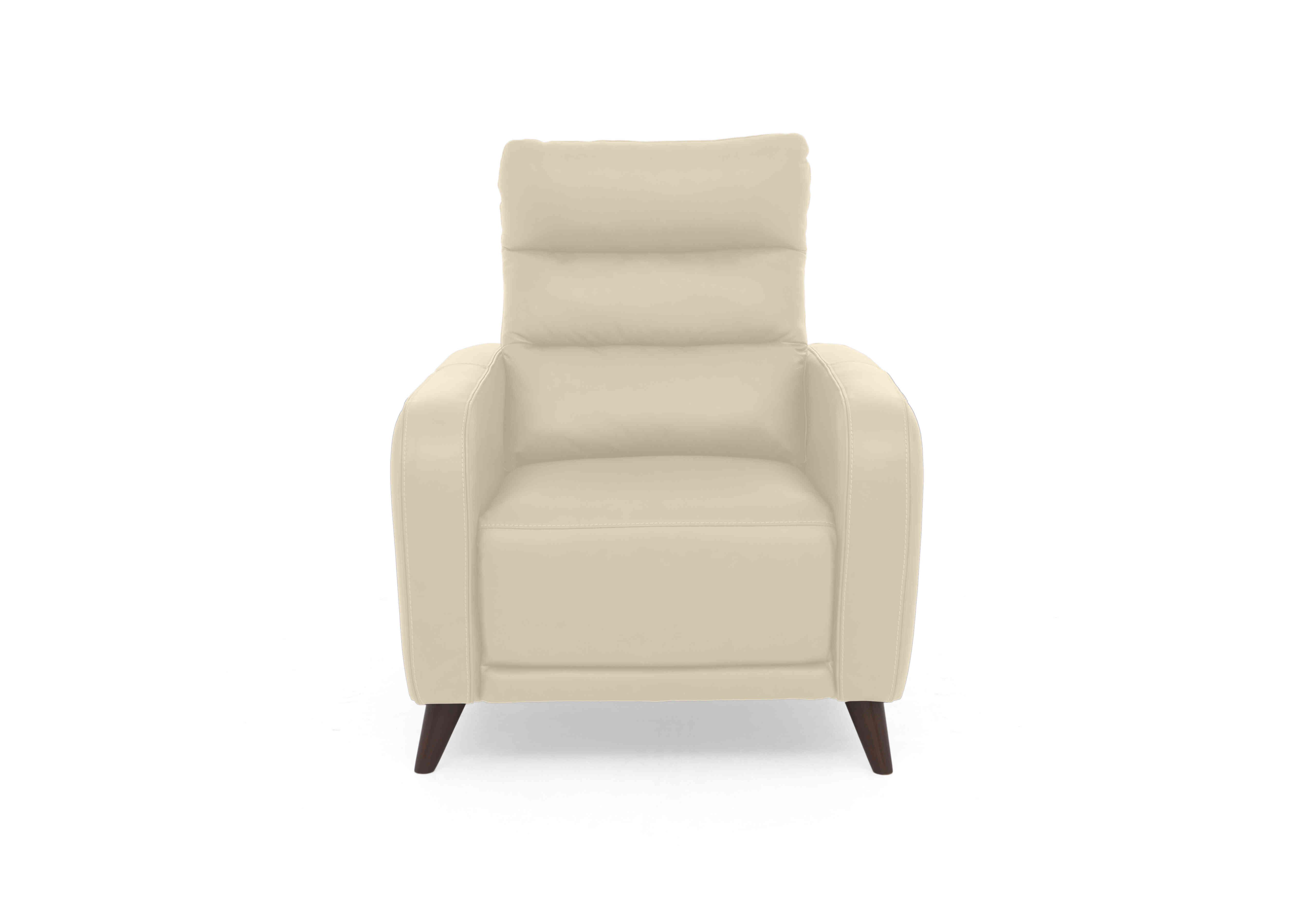 Quinn Leather Chair in Lx-6407 Stone on Furniture Village