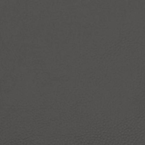 Quinn Leather Storage Footstool in Le-9308 Grey on Furniture Village