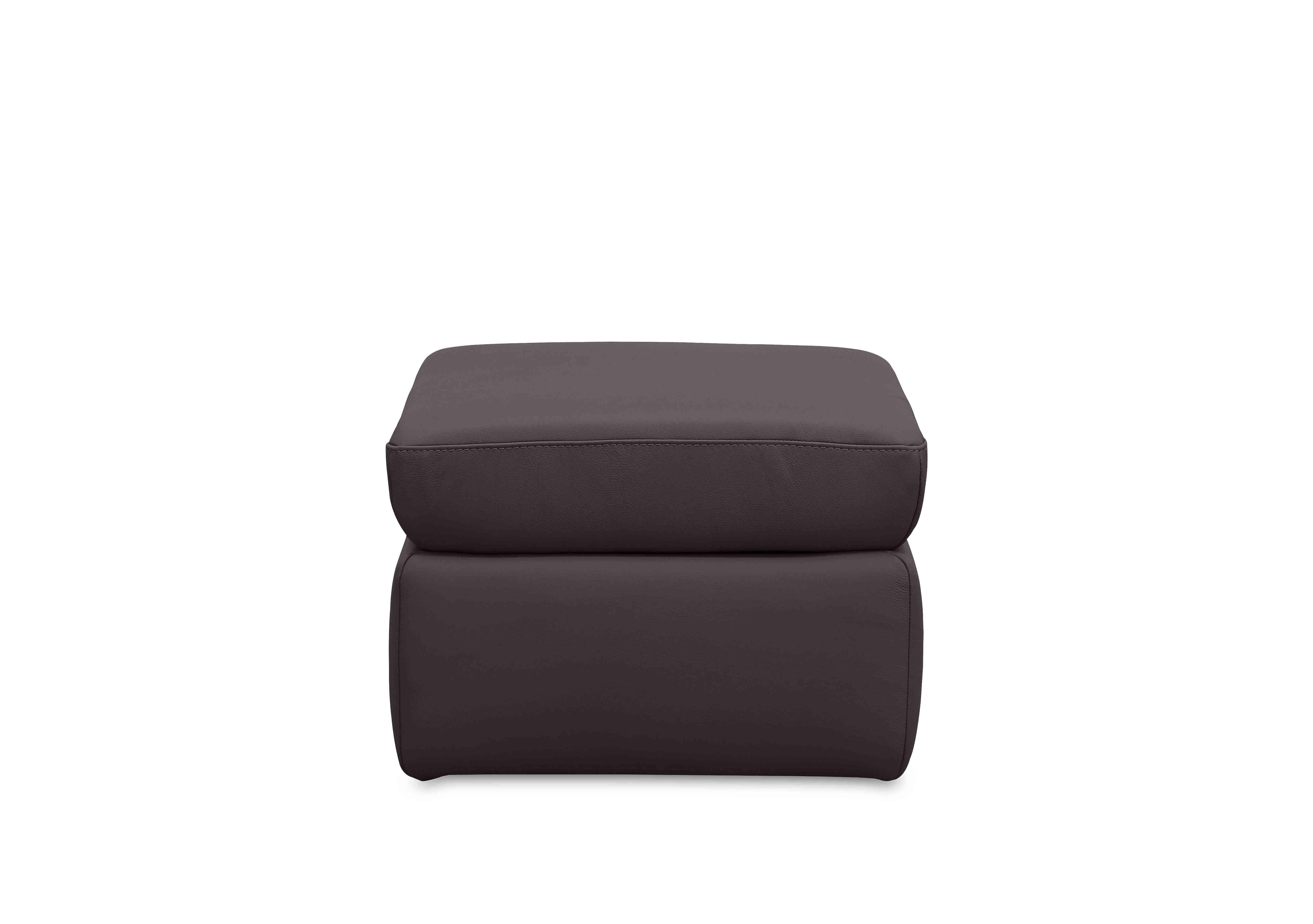 Quinn Leather Storage Footstool in Lx-6404 Piompo on Furniture Village