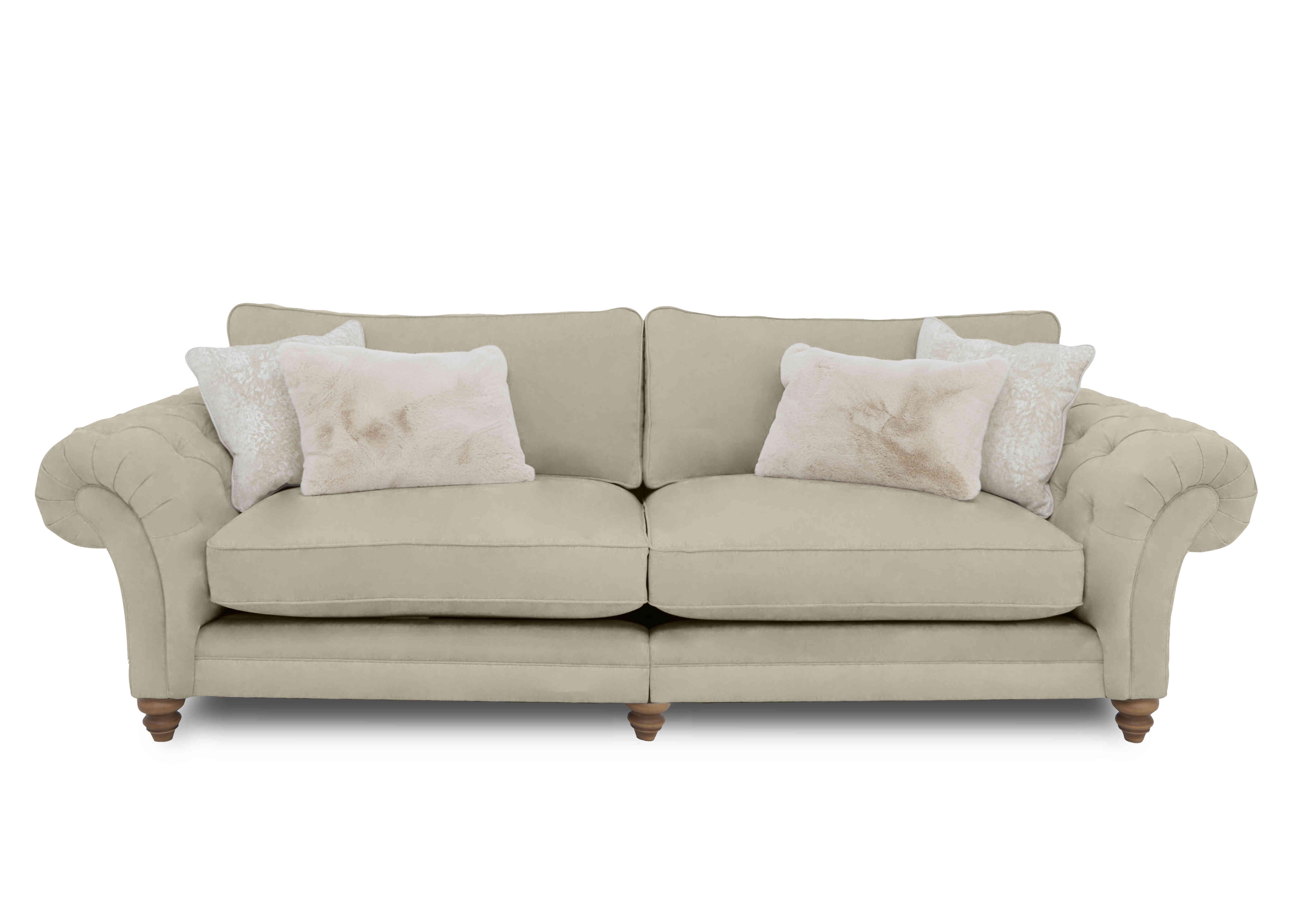 Blenheim Grand Split Frame Classic Back Sofa in Marlborough Wicker Ivory Of on Furniture Village