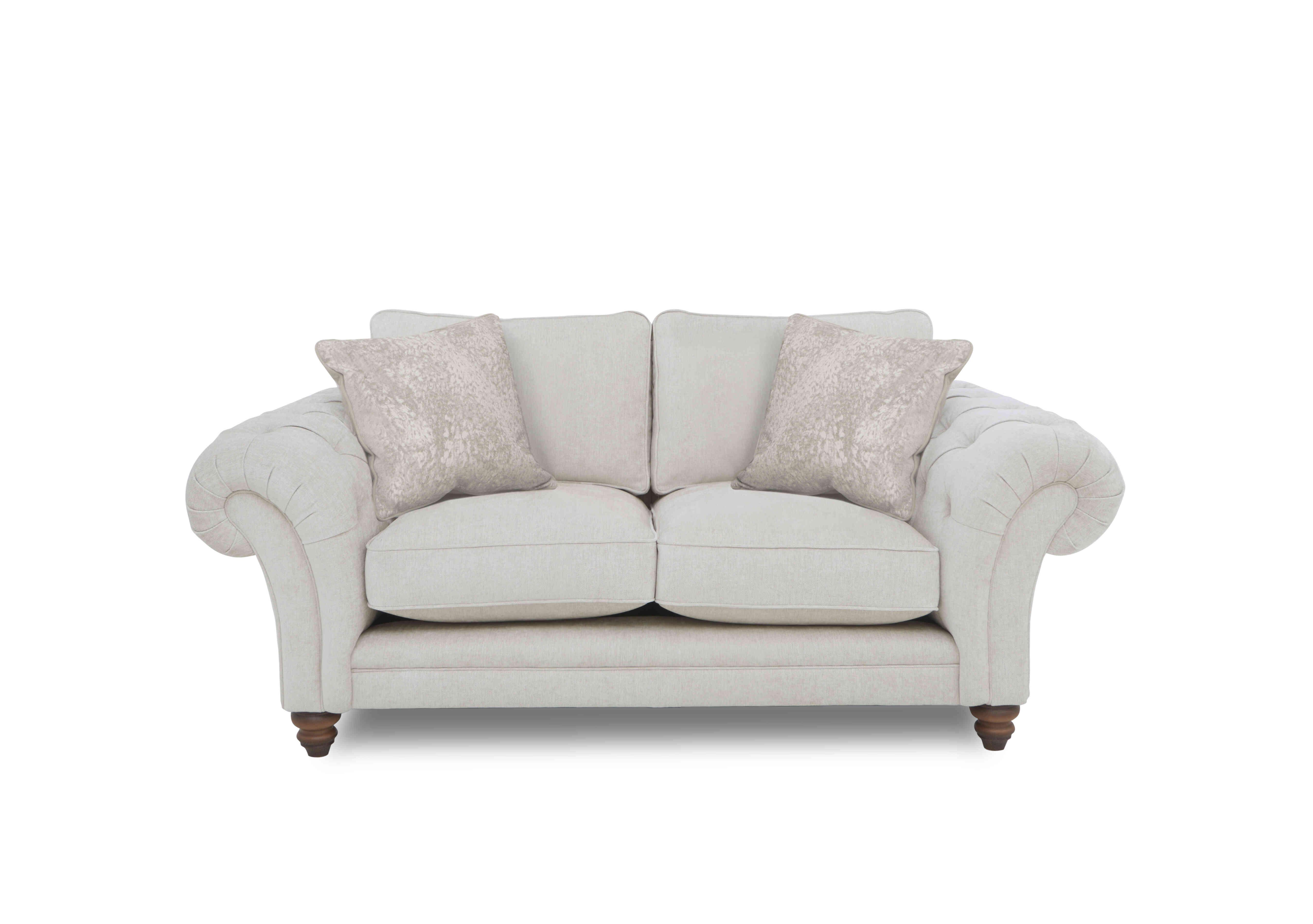 Blenheim 2 Seater Classic Back Sofa in Darwin Ivory Wf on Furniture Village
