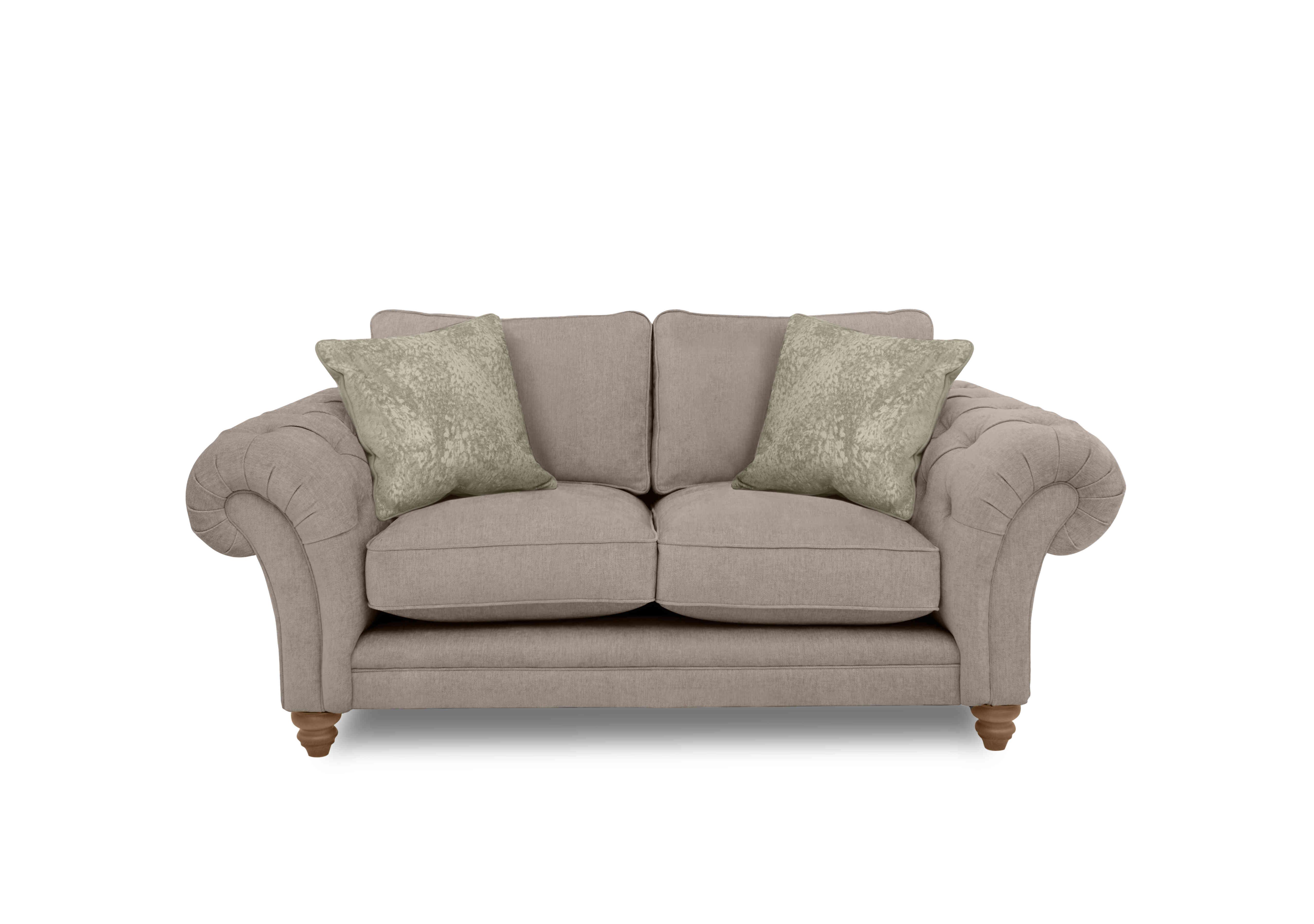 Blenheim 2 Seater Classic Back Sofa in Darwin Mink Of on Furniture Village