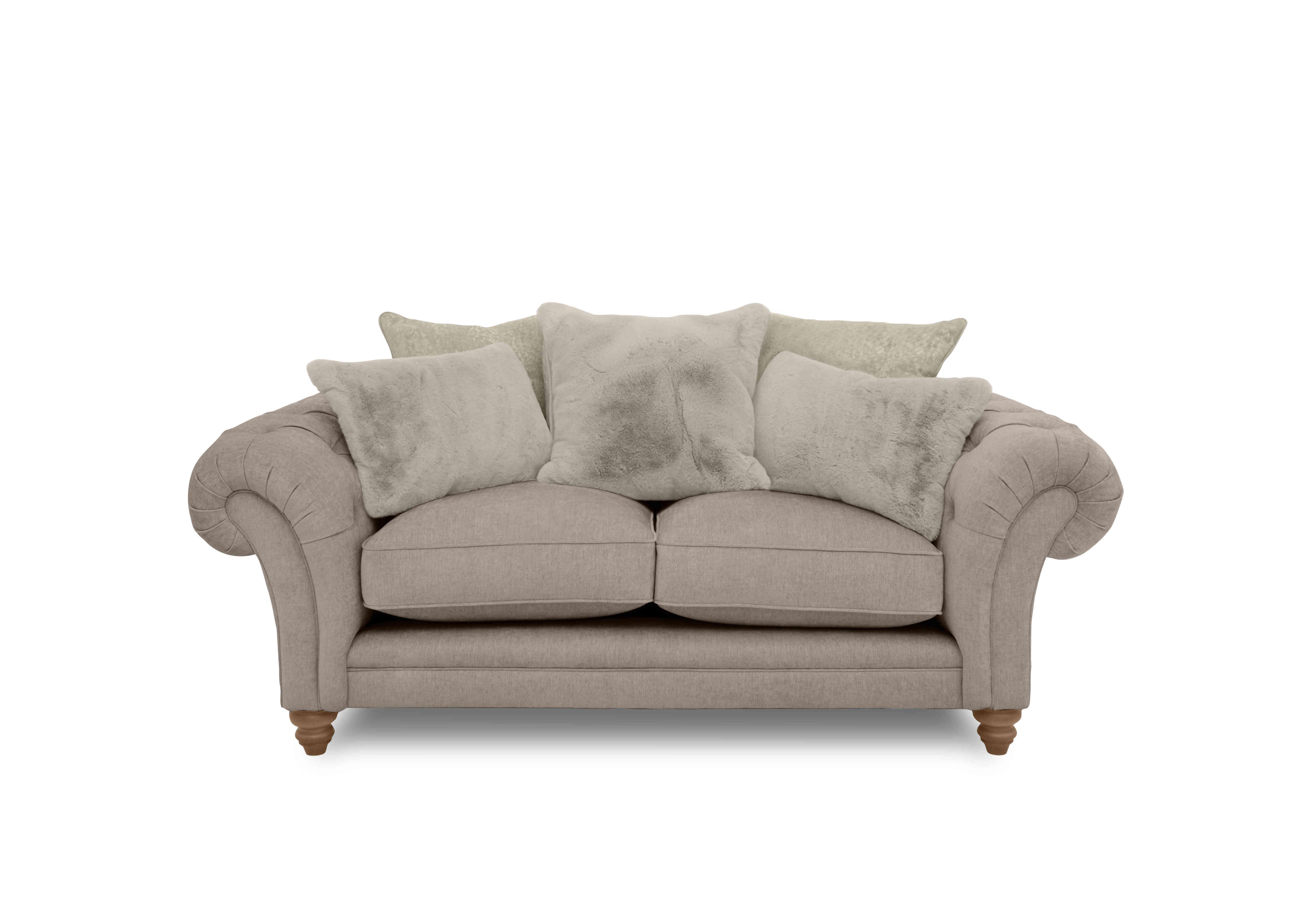 Blenheim 2 Seater Scatter Back Sofa in Darwin Mink Of on Furniture Village