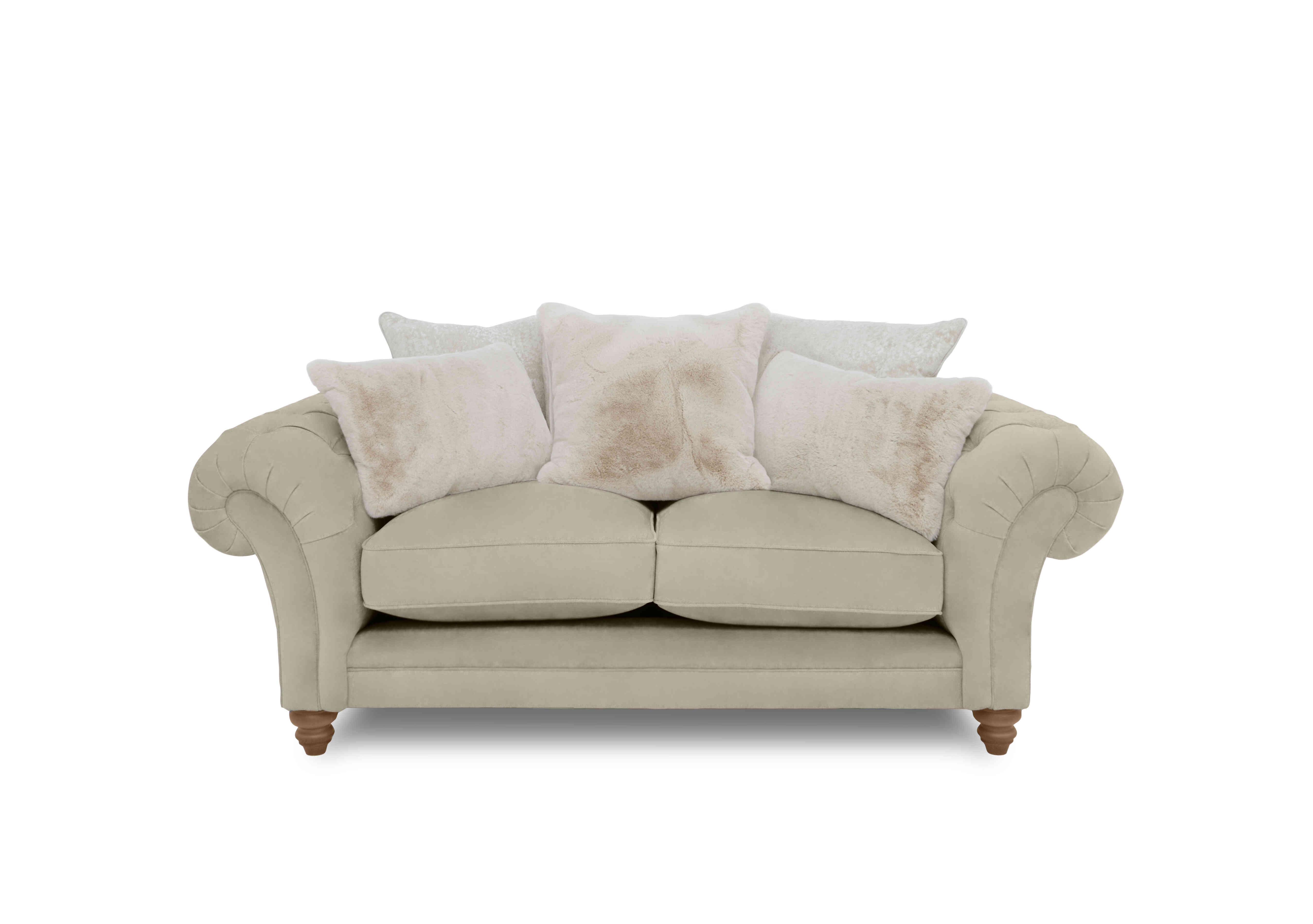 Blenheim 2 Seater Scatter Back Sofa in Marlborough Wicker Ivory Of on Furniture Village