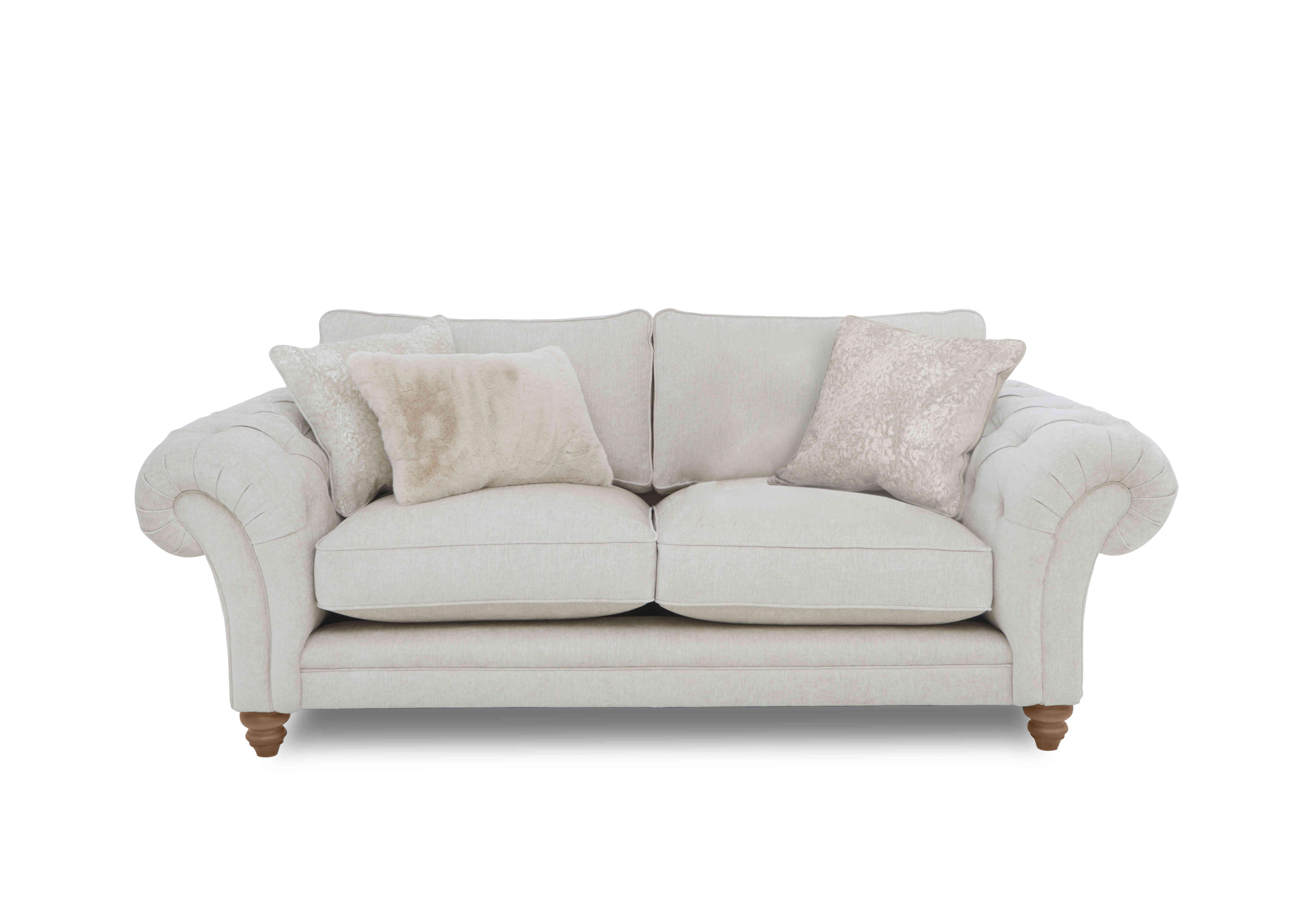 Blenheim 3 Seater Classic Back Sofa in Darwin Ivory Of on Furniture Village
