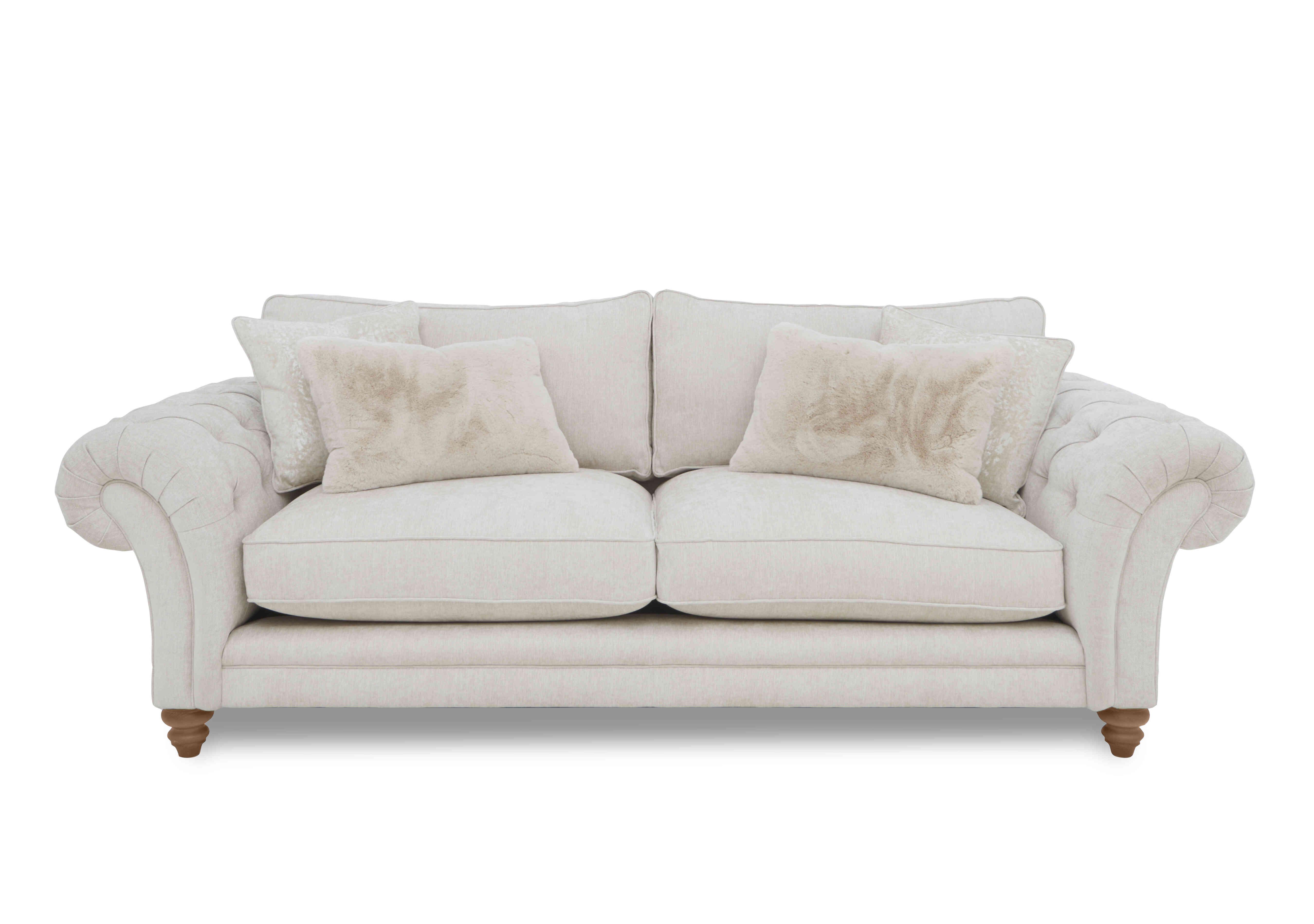 Blenheim 4 Seater Classic Back Sofa in Darwin Ivory Of on Furniture Village