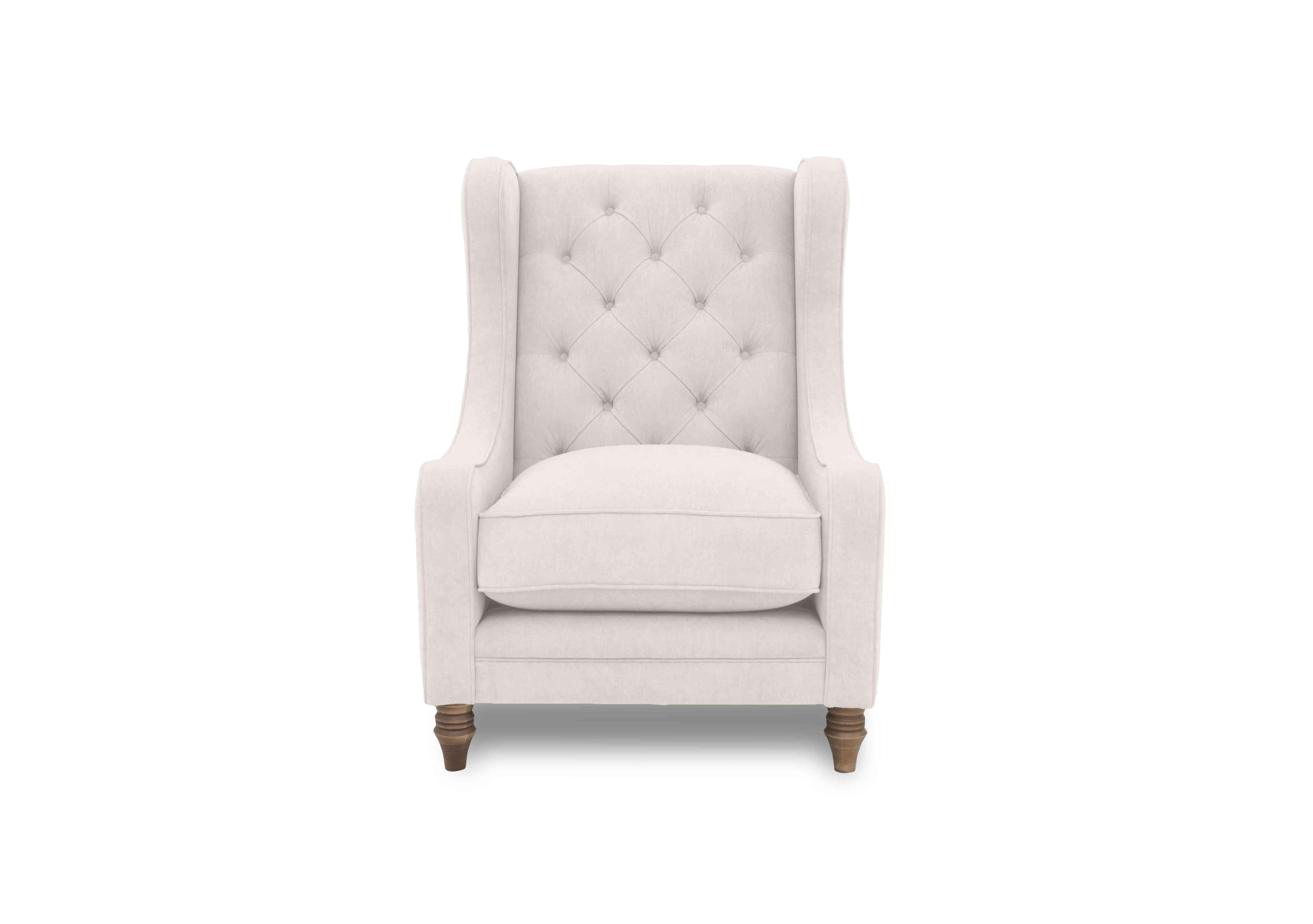 Blenheim Wing Chair in Darwin Ivory Of on Furniture Village