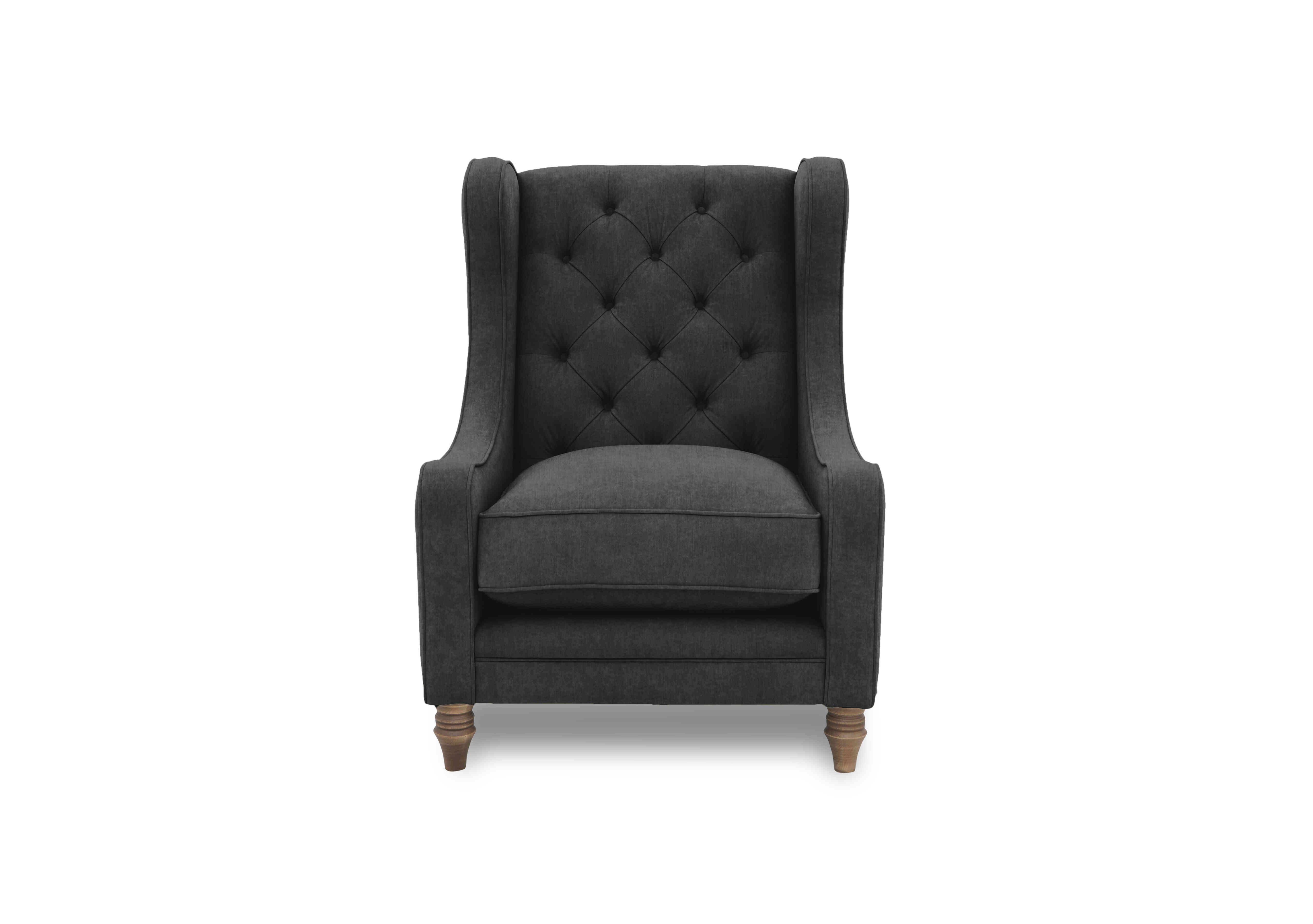 Blenheim Wing Chair in Darwin Raven Of on Furniture Village