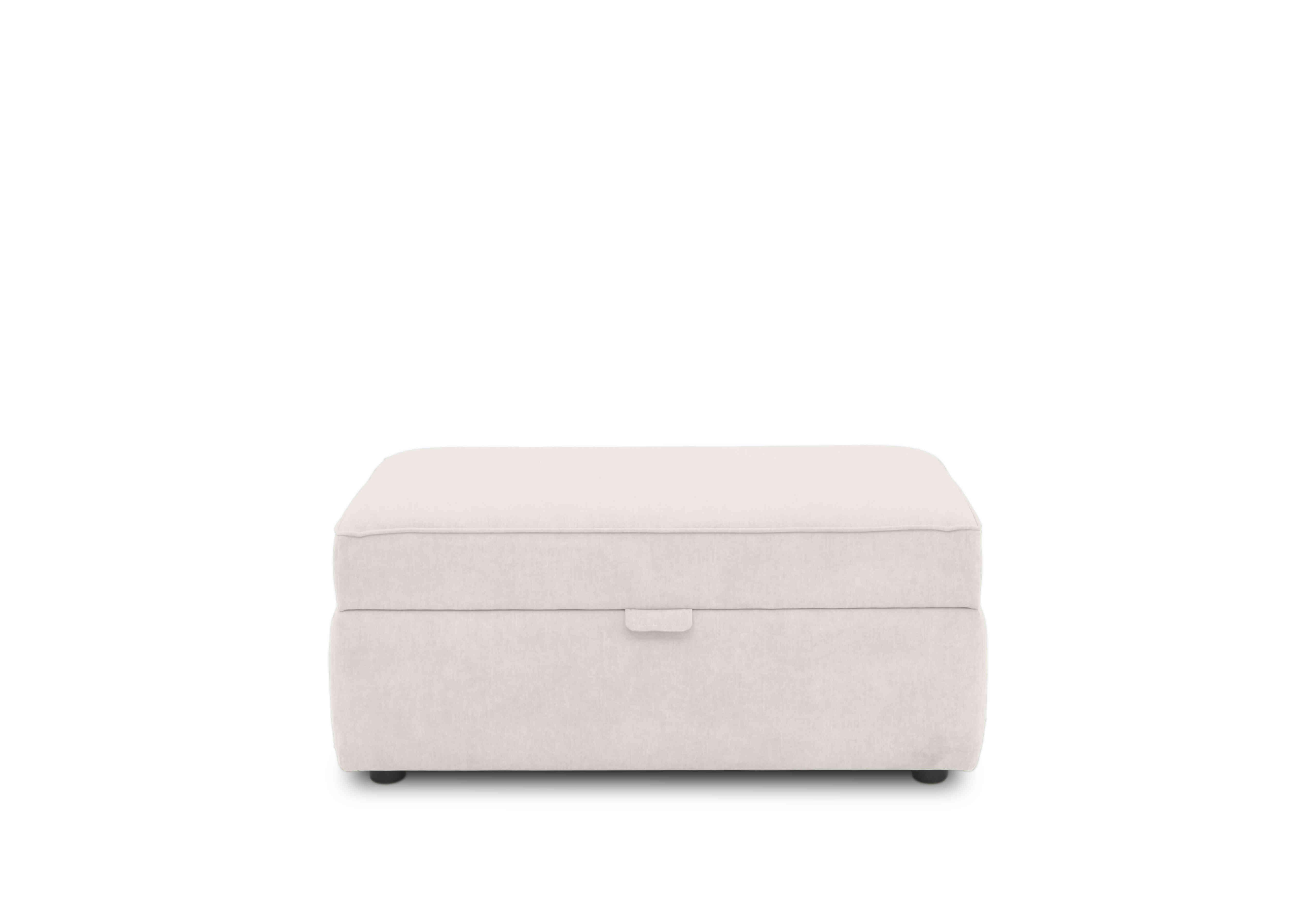 Blenheim Large Storage Stool in Darwin Ivory on Furniture Village