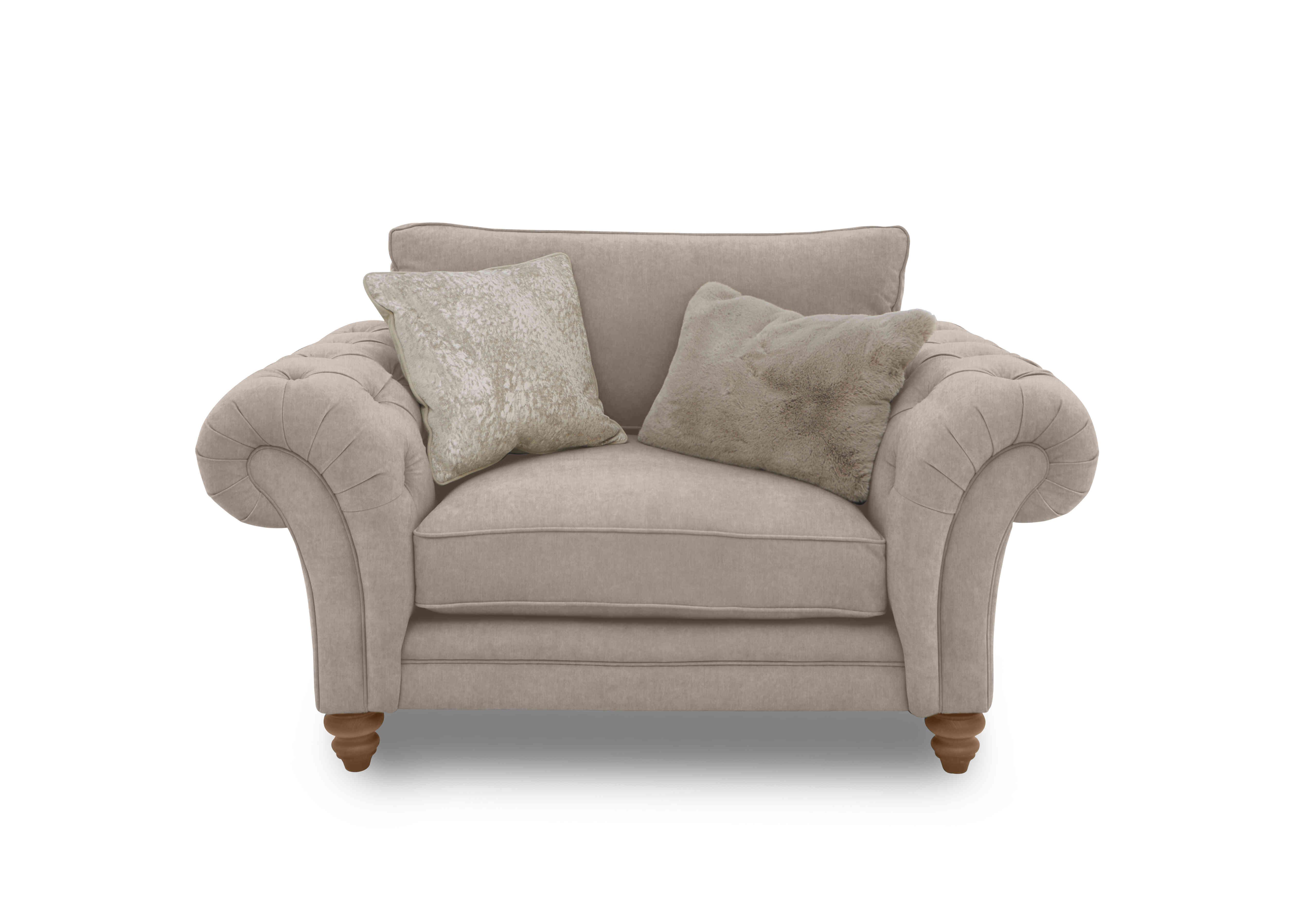 Blenheim Classic Back Snuggler in Darwin Mink Of on Furniture Village